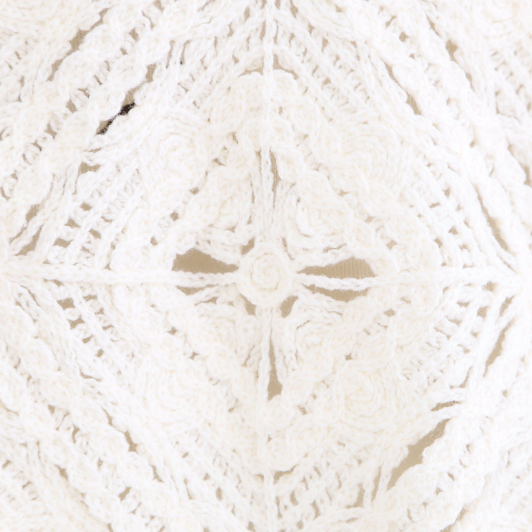 OPAQUE.CLIP「かぎ針風ニットカーディガン【洗濯機OK】」|カーディガン|