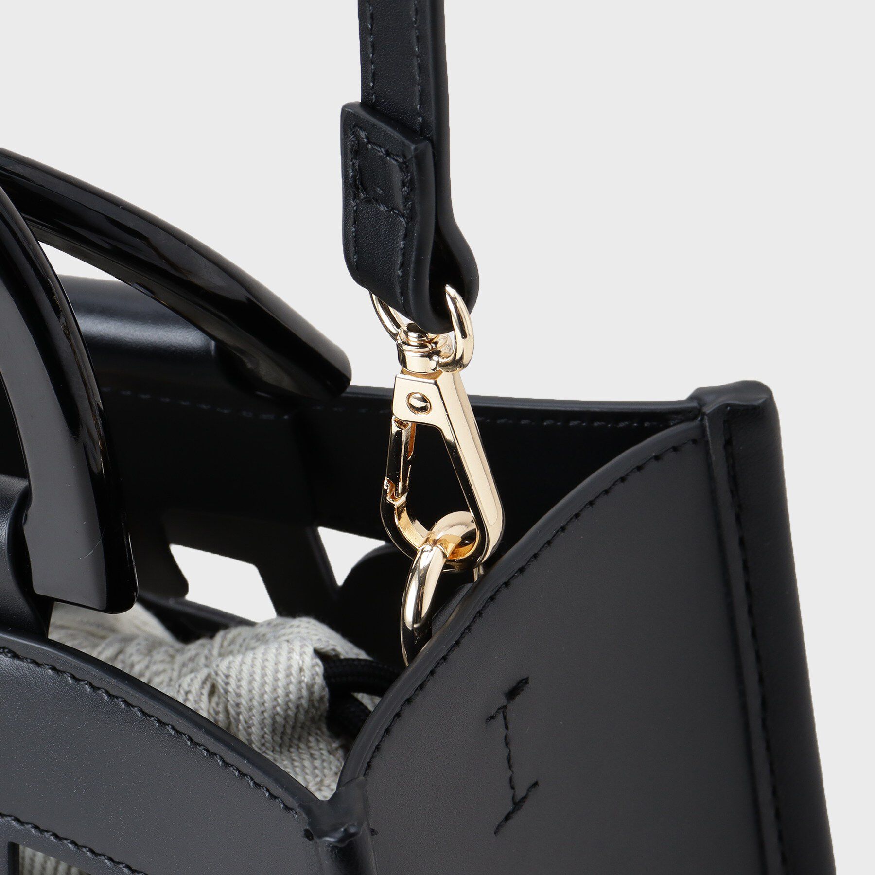 OPAQUE.CLIP「2WAYパンチングショルダートート」|トートバッグ|