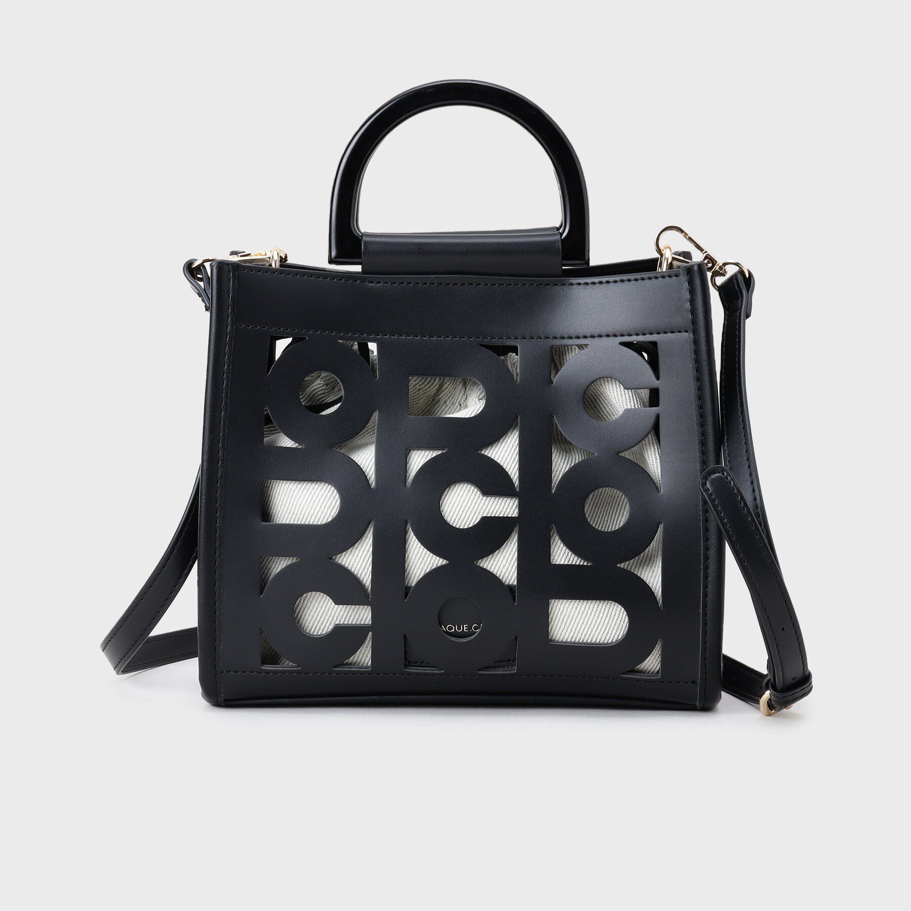 OPAQUE.CLIP「2WAYパンチングショルダートート」|トートバッグ|