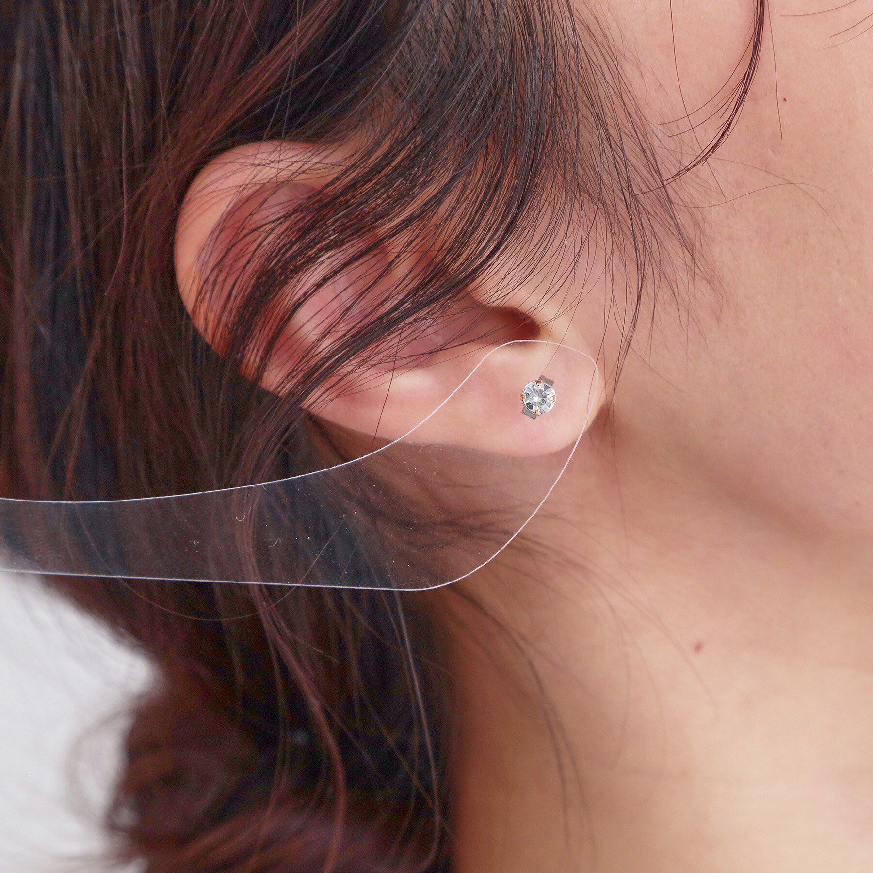 OPAQUE.CLIP「天然石&times;ビジューピアスSET」|ピアス|