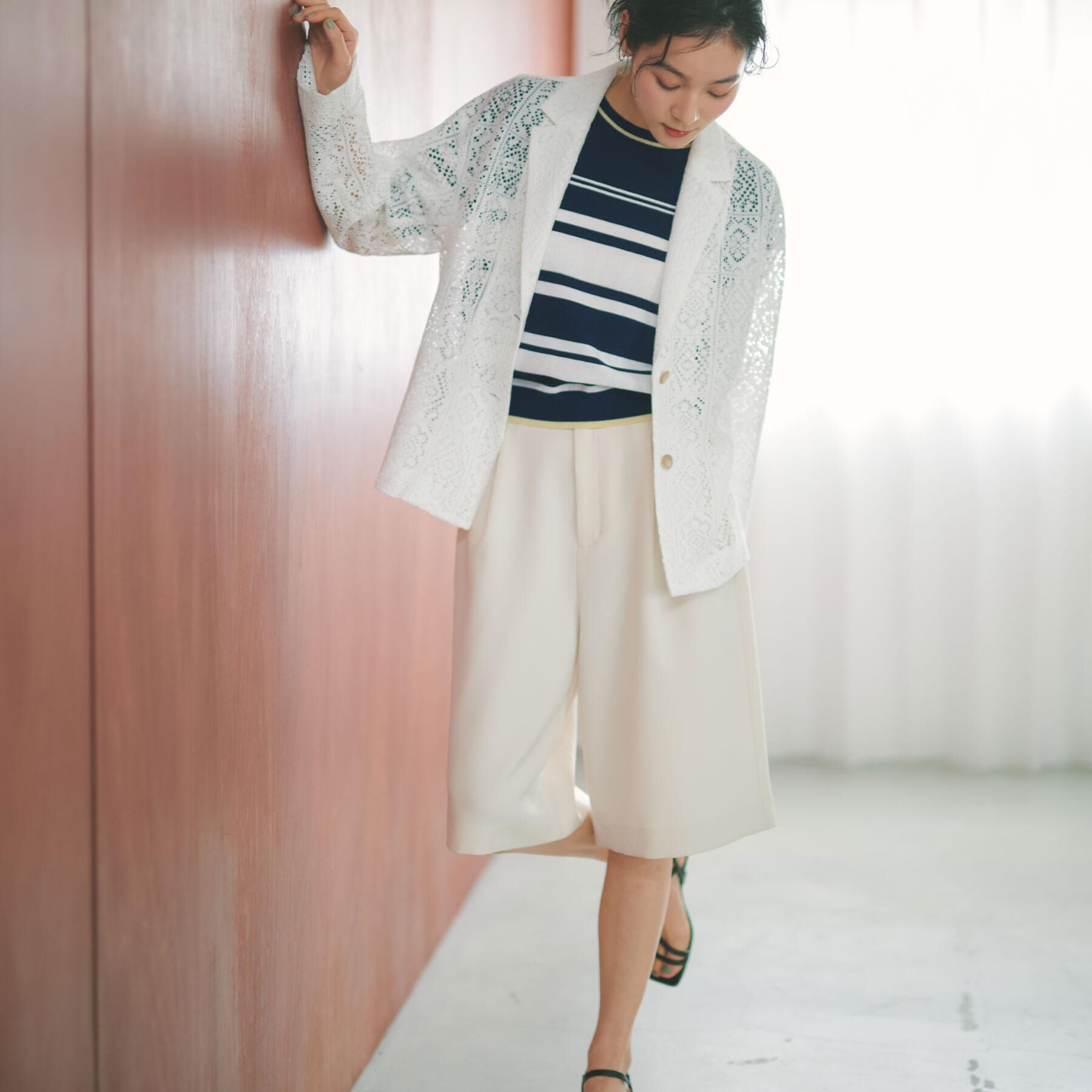 OPAQUE.CLIP「ストレッチハーフパンツ【洗濯機OK】」|その他|