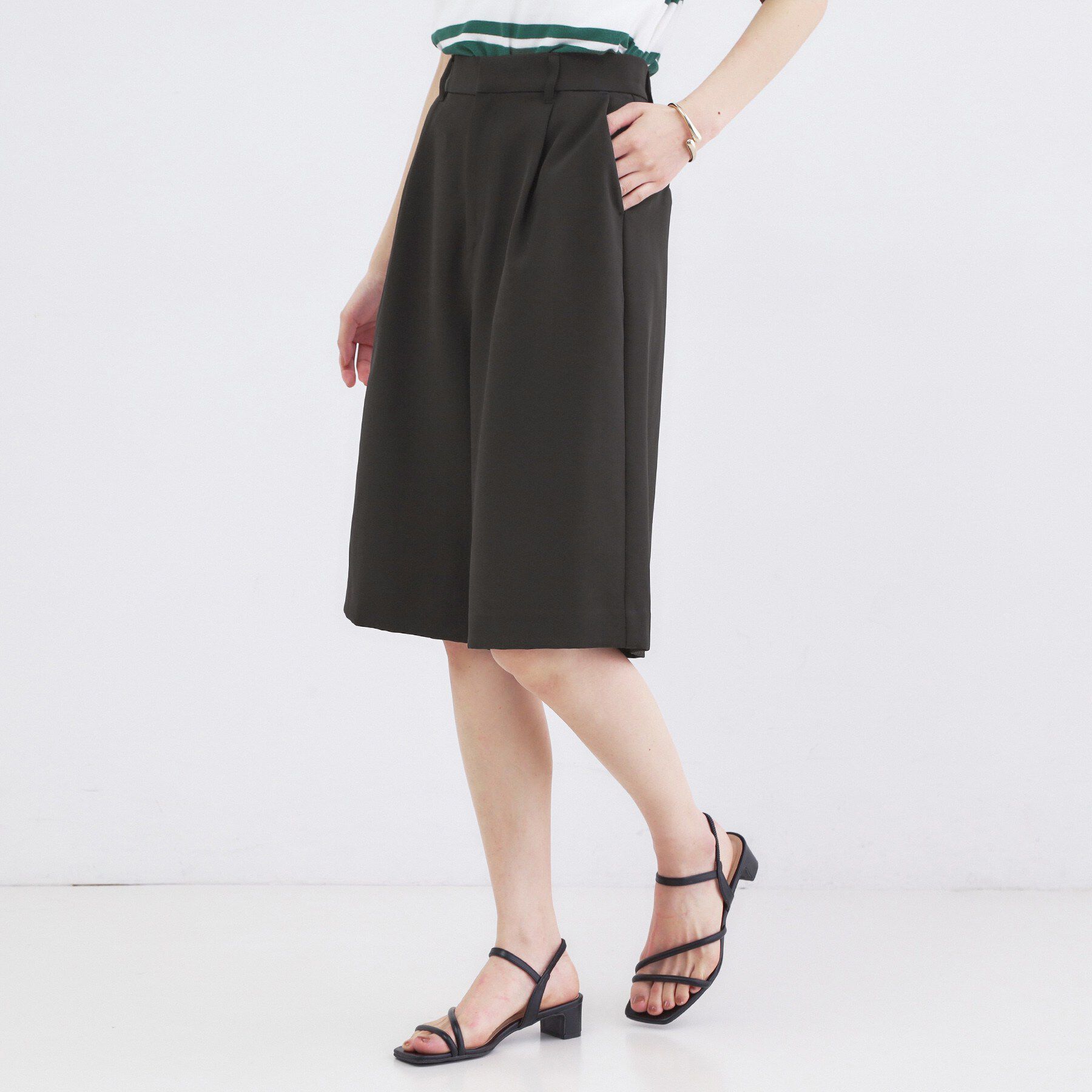 OPAQUE.CLIP「ストレッチハーフパンツ【洗濯機OK】」|その他|