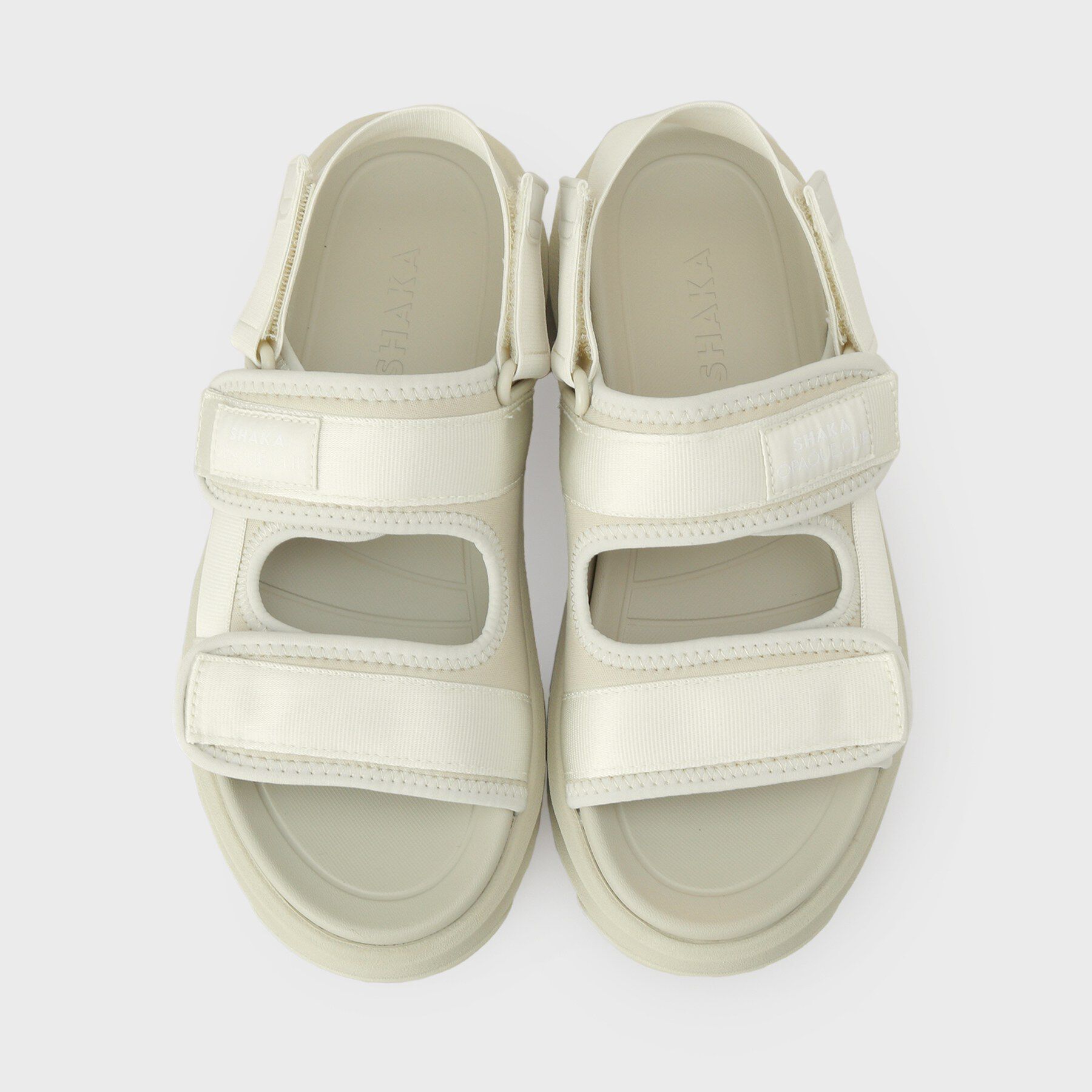 OPAQUE.CLIP「SHAKA ダブルベルトサンダル」|サンダル|