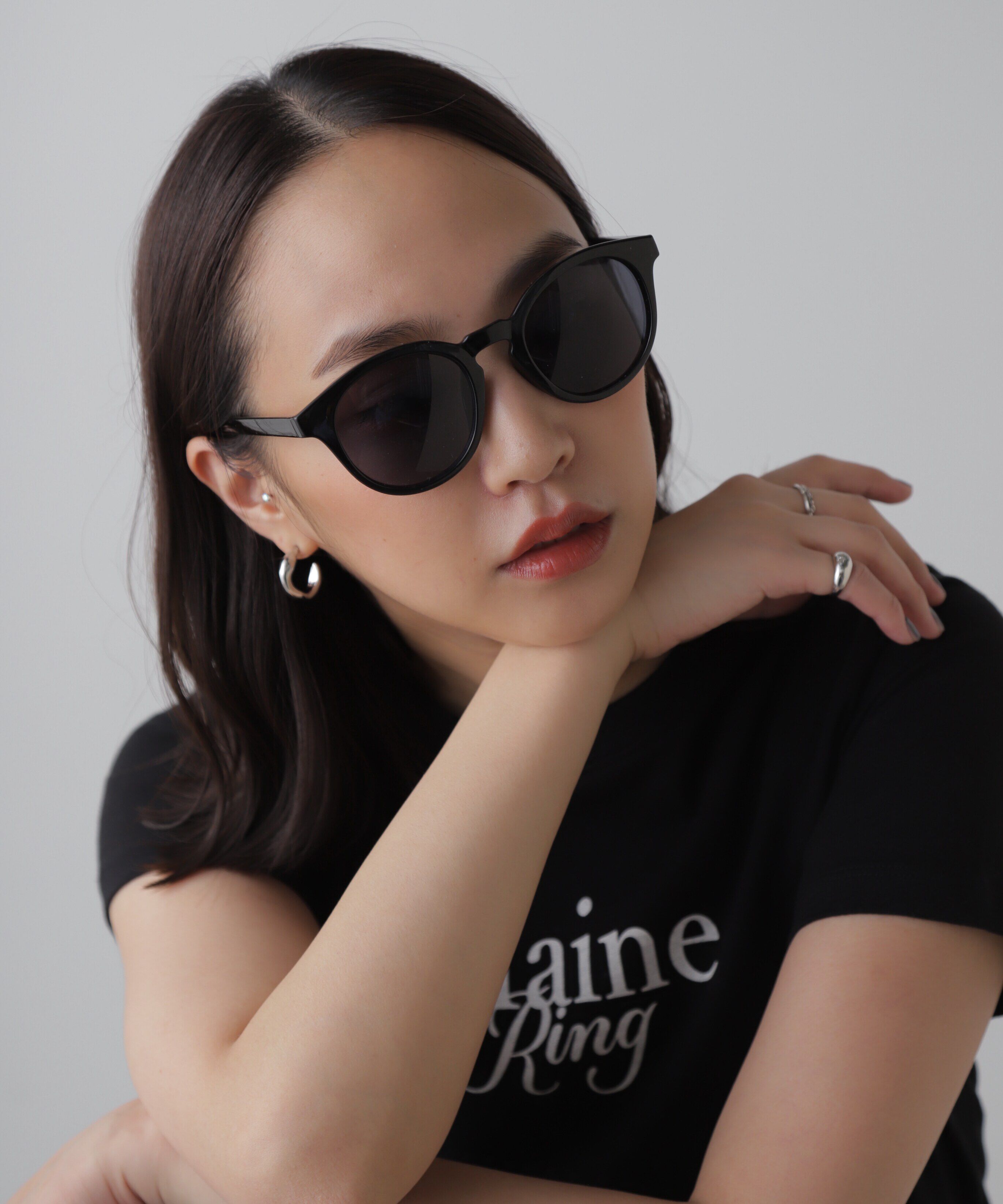  「オーセンティックサングラス」|ハンカチ|ブラック