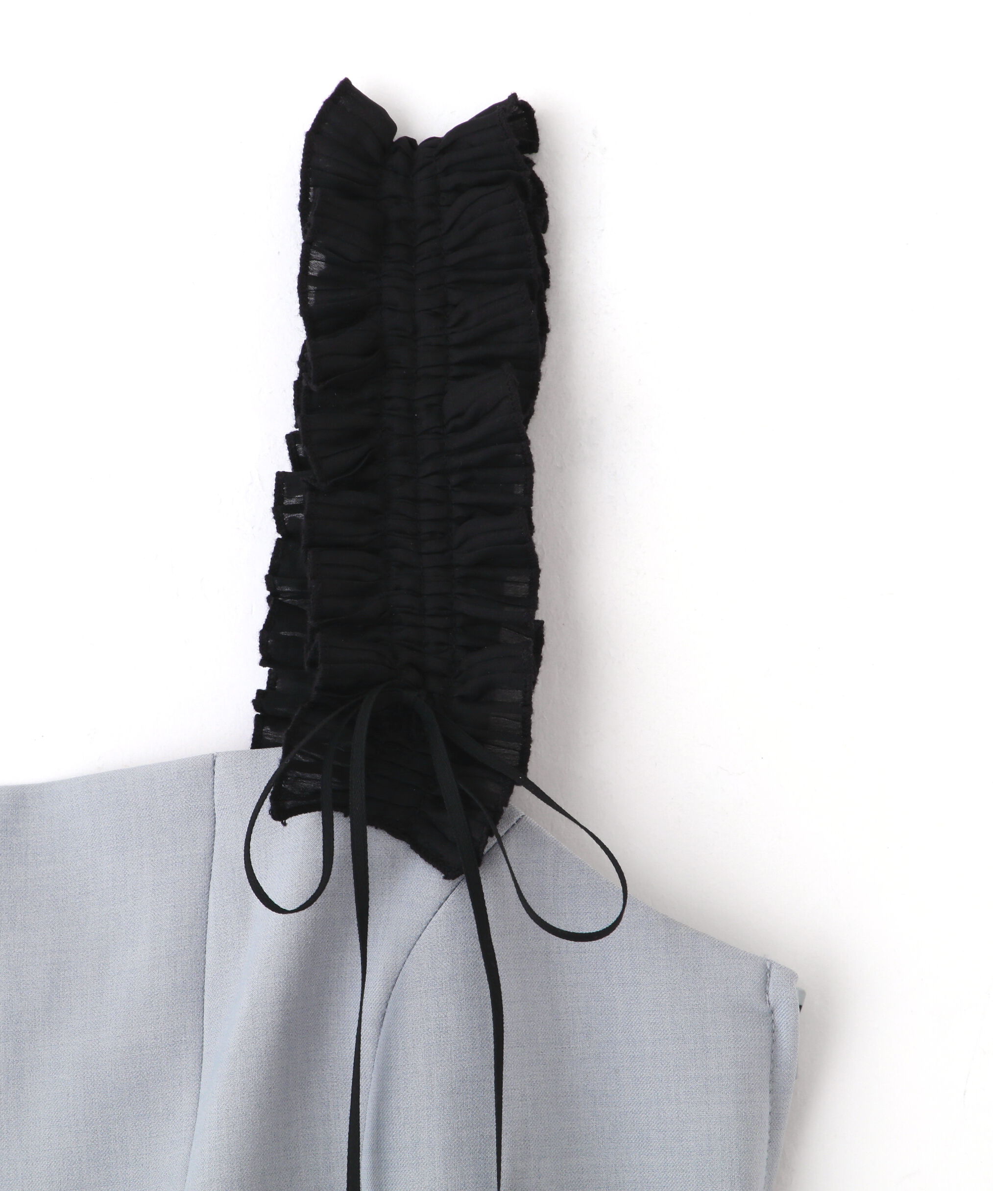  「〈セットアップ対応〉フリルショルダービスチェ」|シャツ・ブラウス|