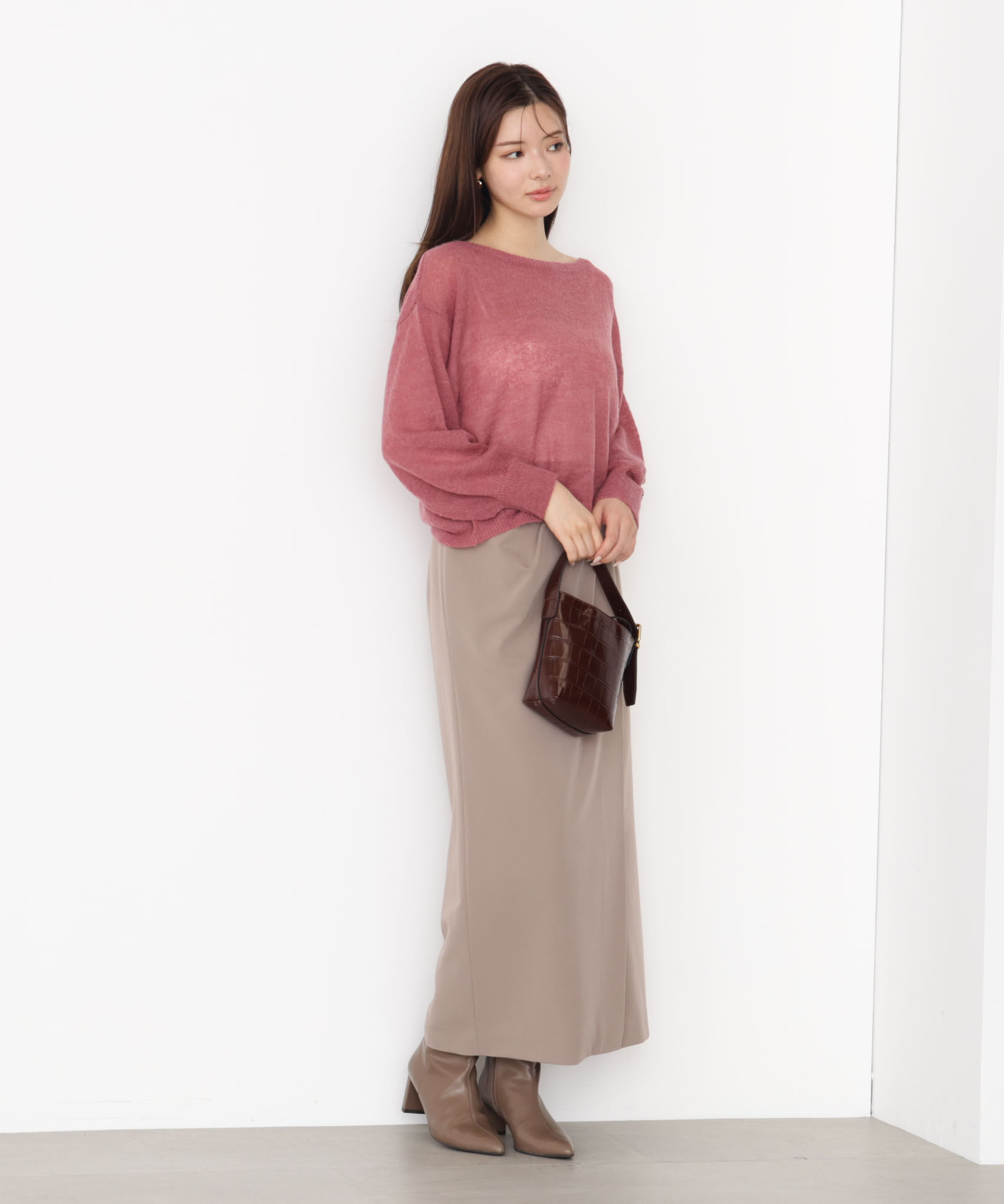 PROPORTION BODY DRESSING「タックタイトスカート 25AW」|スカート|