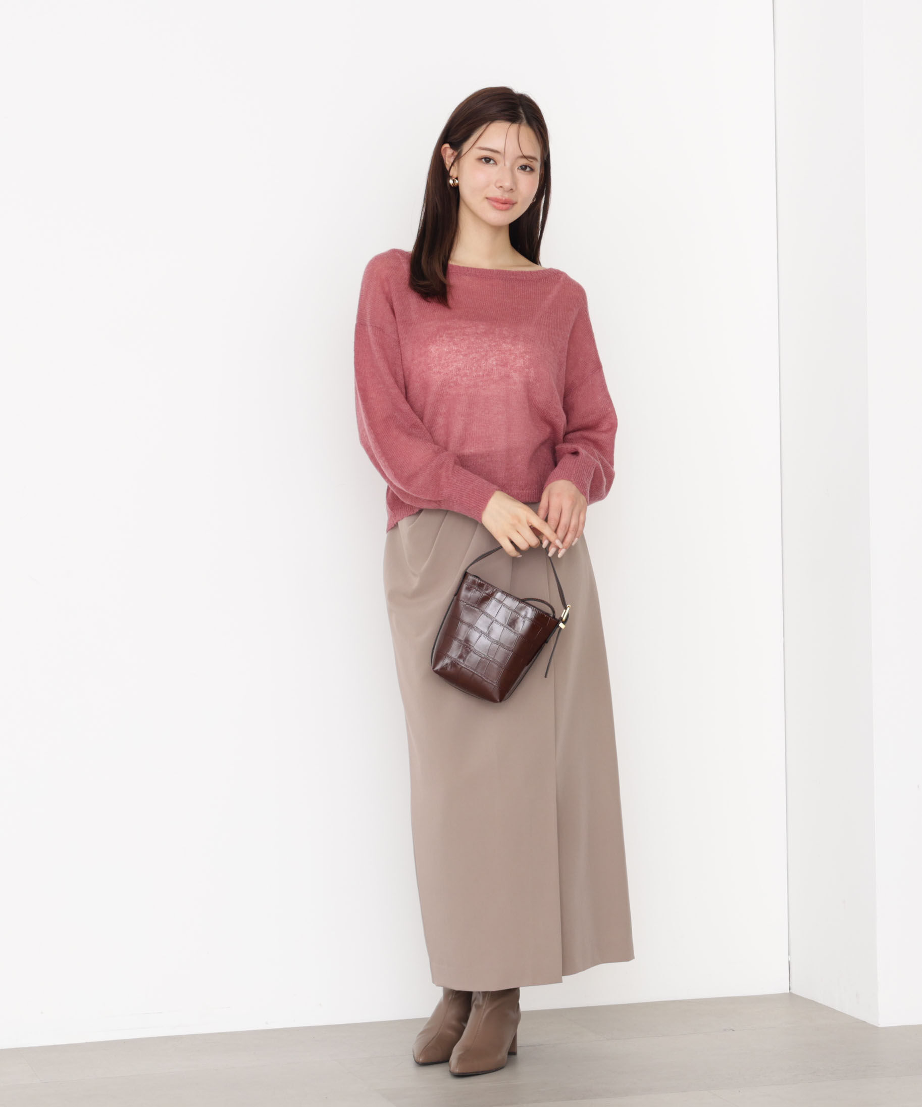 PROPORTION BODY DRESSING「タックタイトスカート 25AW」|スカート|