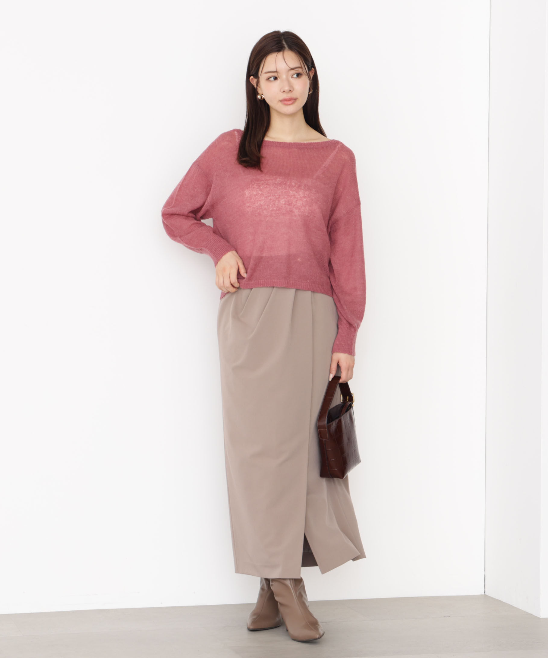 PROPORTION BODY DRESSING「タックタイトスカート 25AW」|スカート|