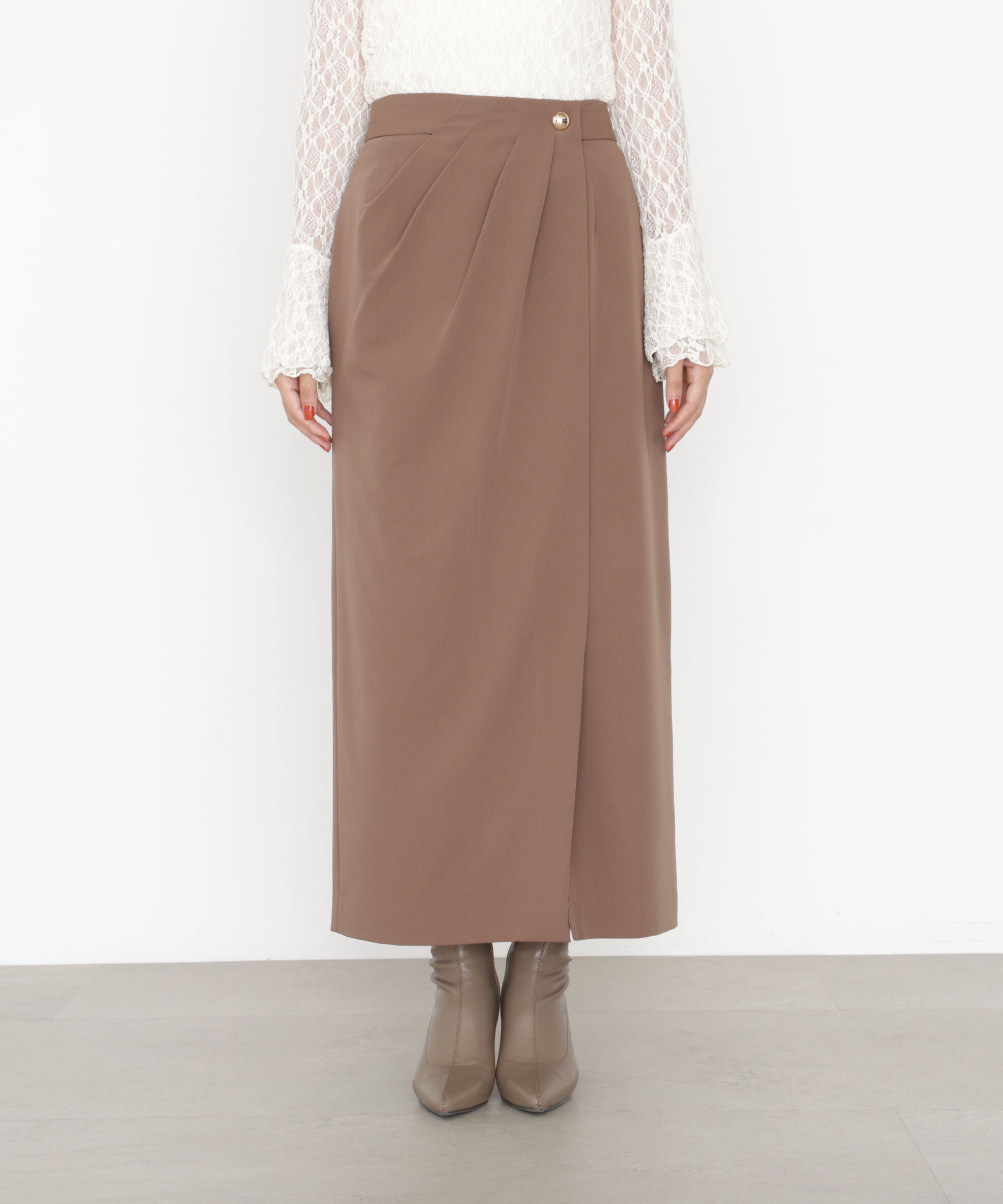 PROPORTION BODY DRESSING「タックタイトスカート 25AW」|スカート|