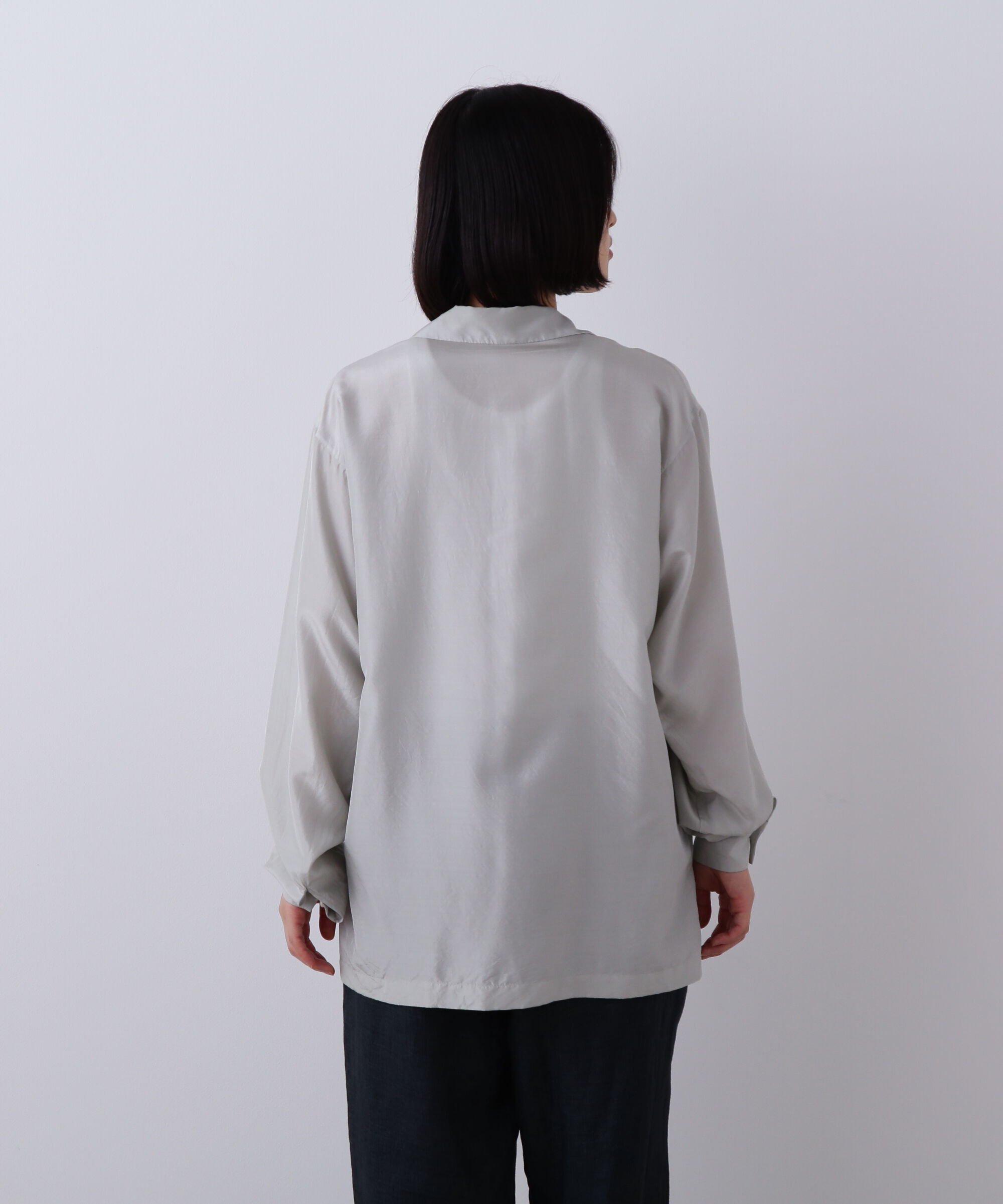 YLEVE 「YLEVE / SILK HABUTAE PAJAMA SHIRT」|シャツ・ブラウス|