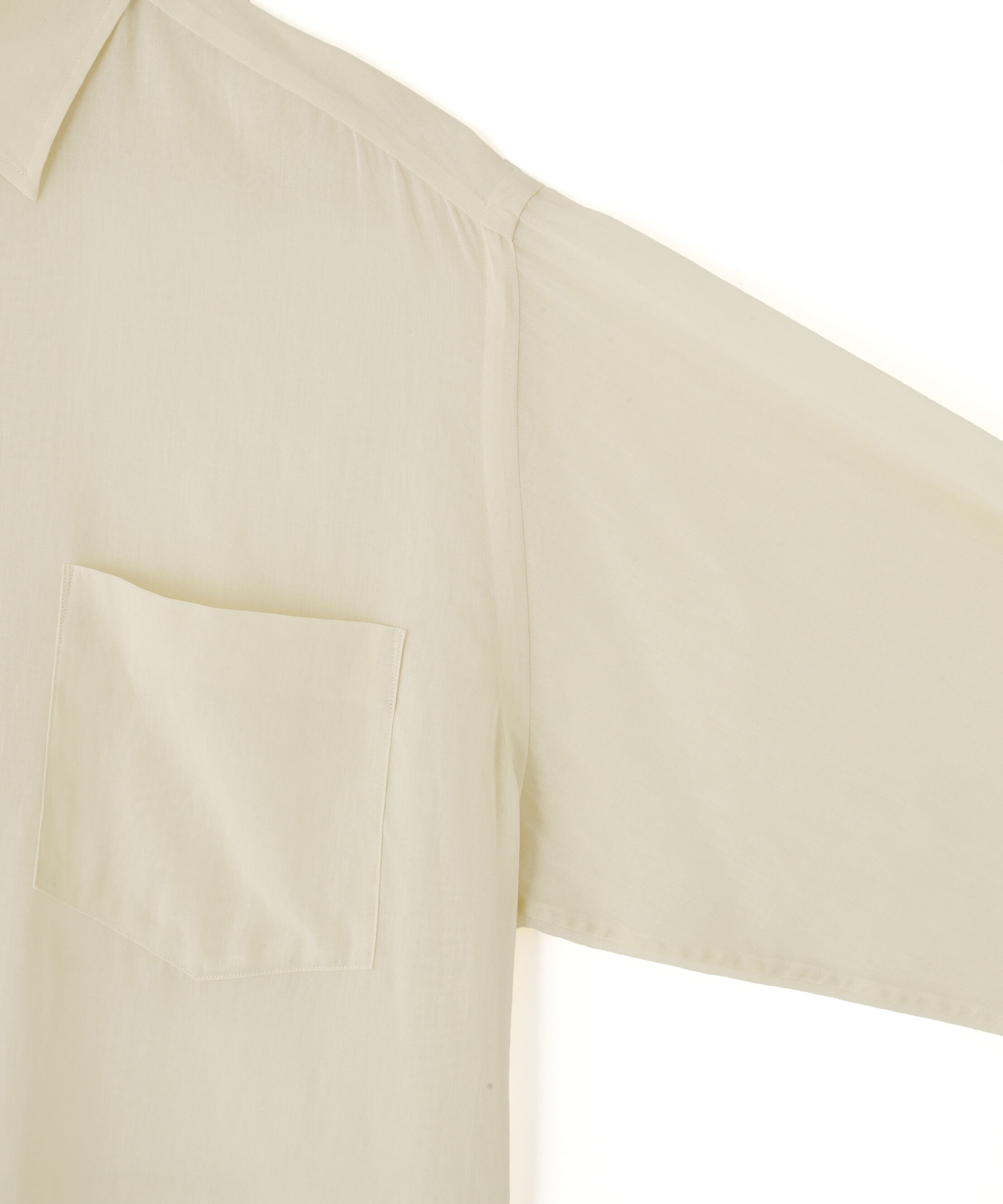 YLEVE 「YLEVE / COTTON VOILE LAWN LONG SLEEVE SHIRT」|シャツ・ブラウス|