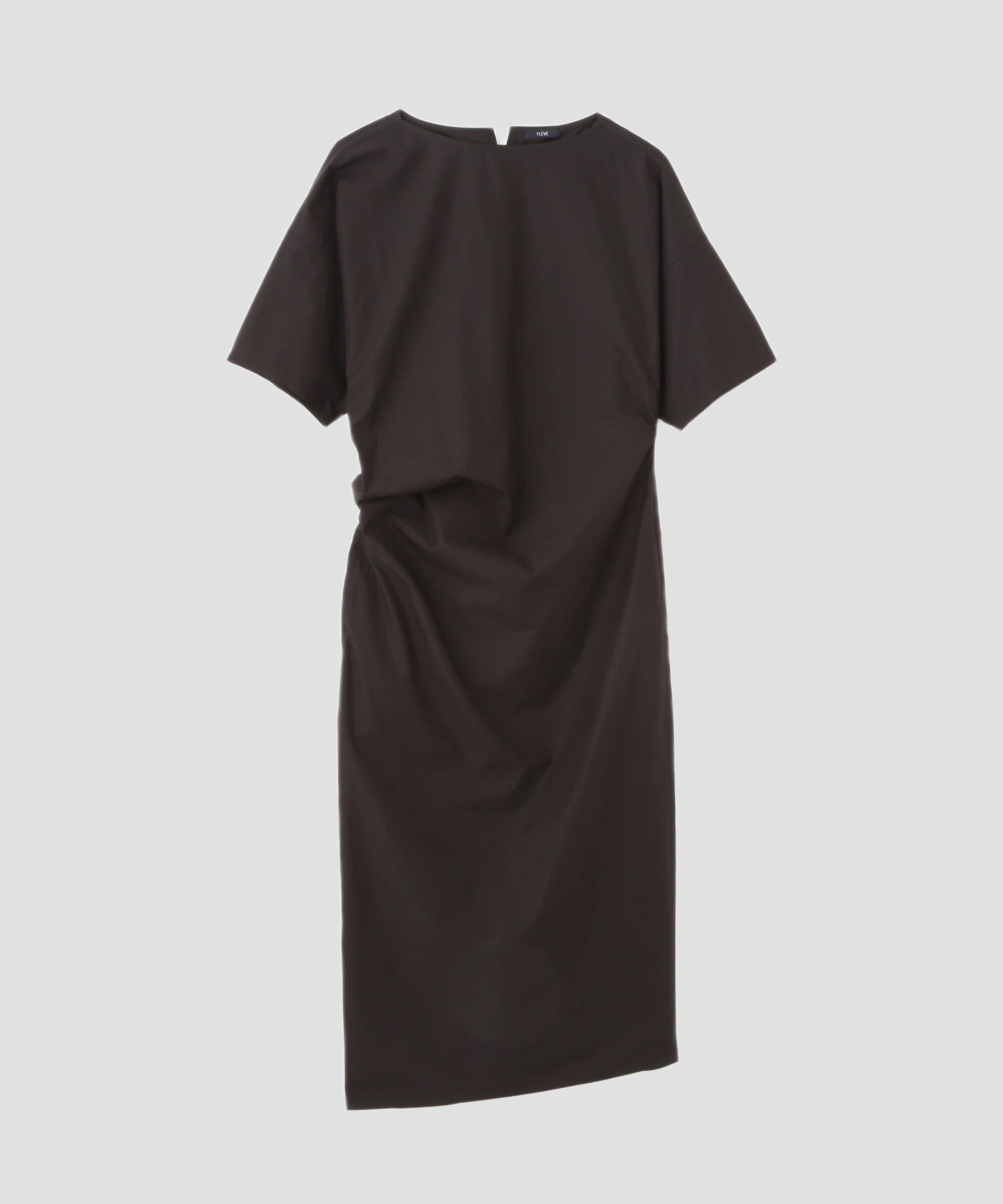 YLEVE 「YLEVE / FINX COTTON WEATHER ASYMMETRY ONE PIECE」|ワンピース|