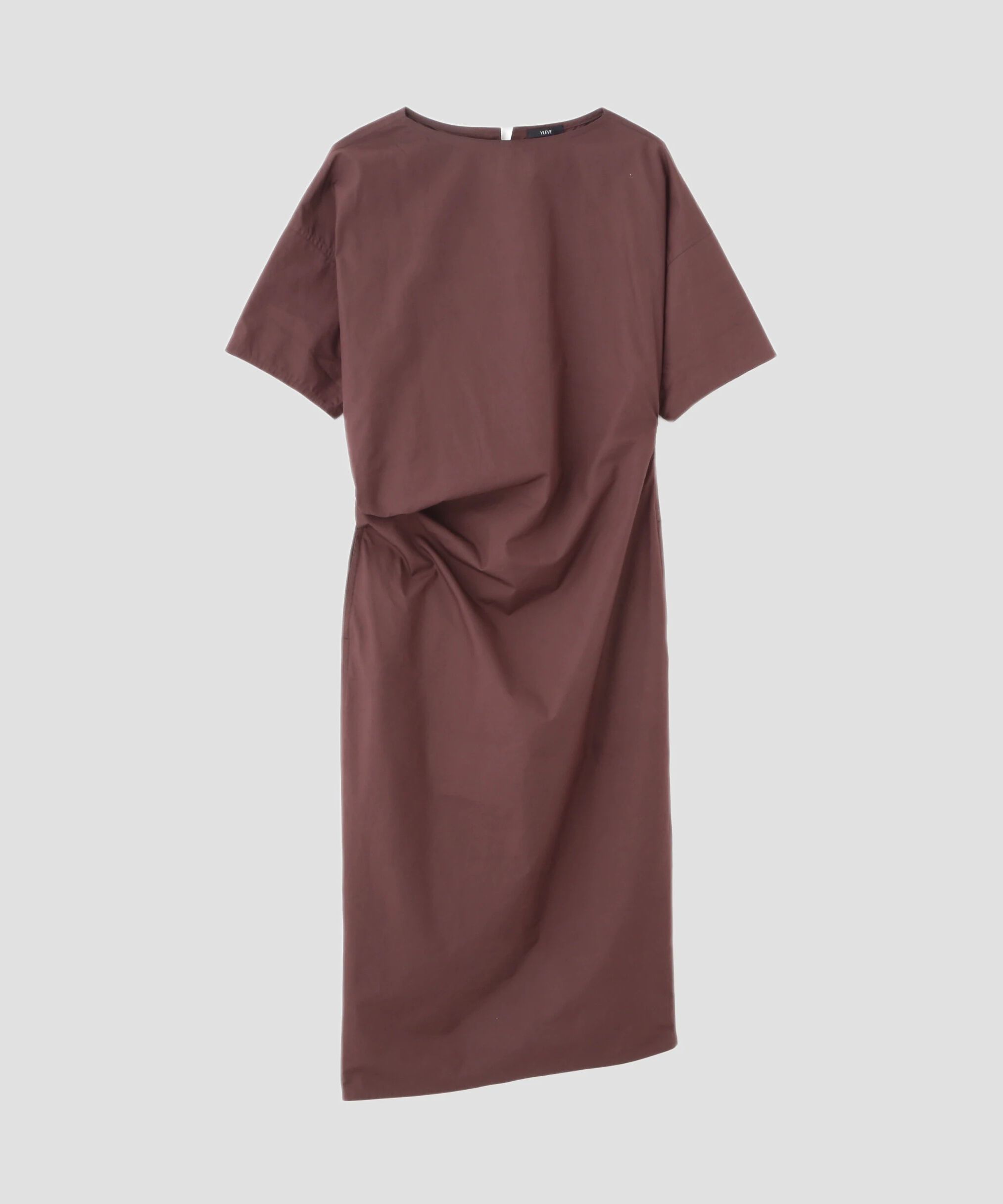 YLEVE 「YLEVE / FINX COTTON WEATHER ASYMMETRY ONE PIECE」|ワンピース|