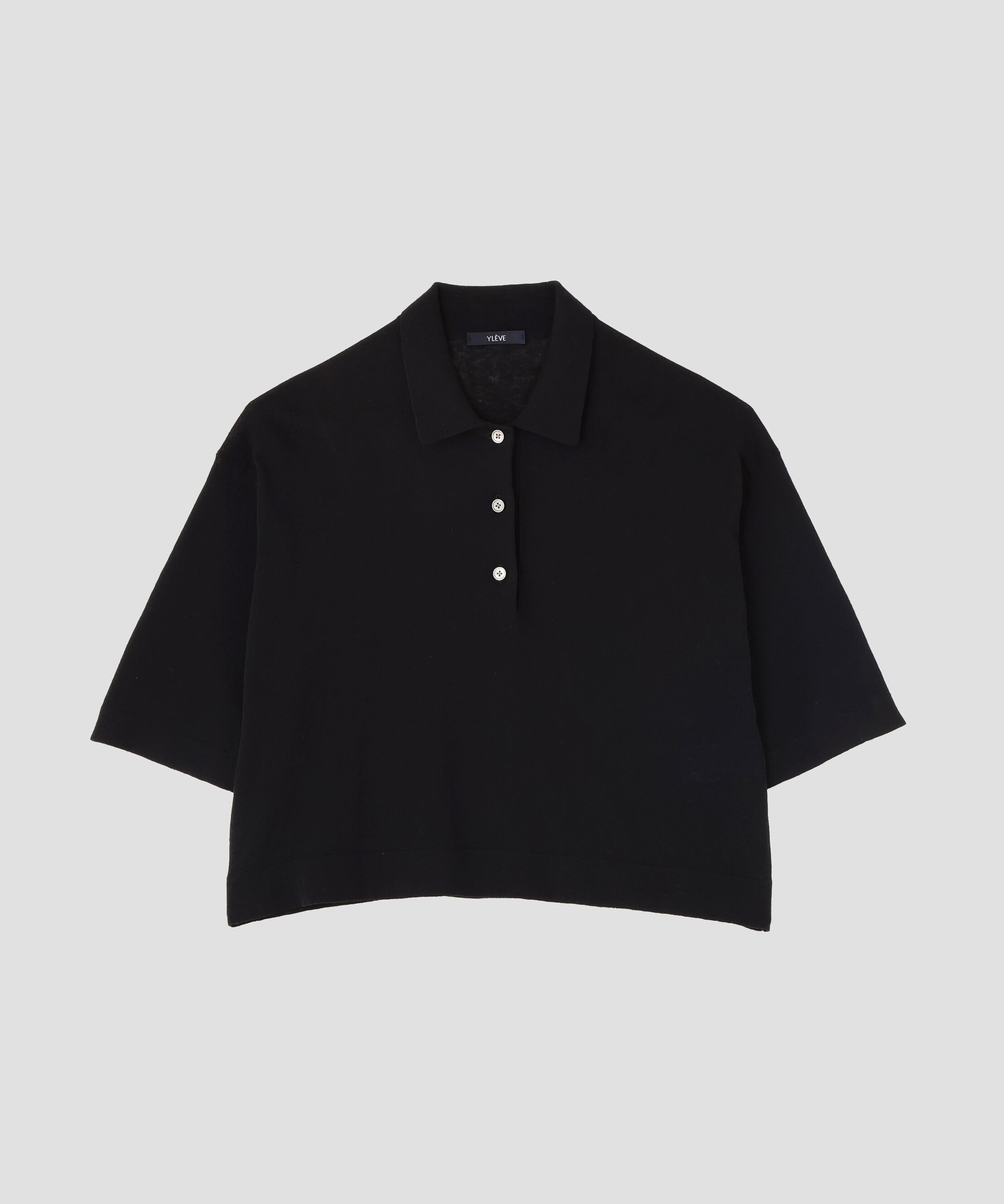 YLEVE 「YLEVE / COTTON LINEN KNIT POLO」|ニット・セーター|