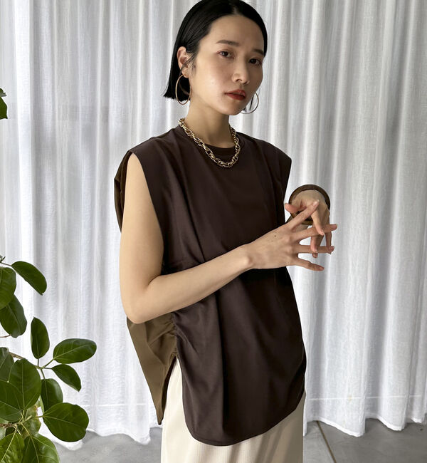 Doux archives「ドッキングノースリ」|タンクトップ|