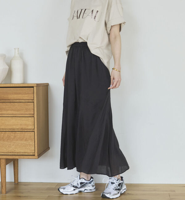 Doux archives「切替えフレアスカート」|スカート|