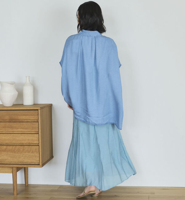 Doux archives「切替えフレアスカート」|スカート|