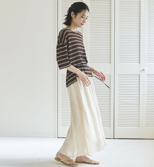 Doux archives「切替えフレアスカート」|スカート|