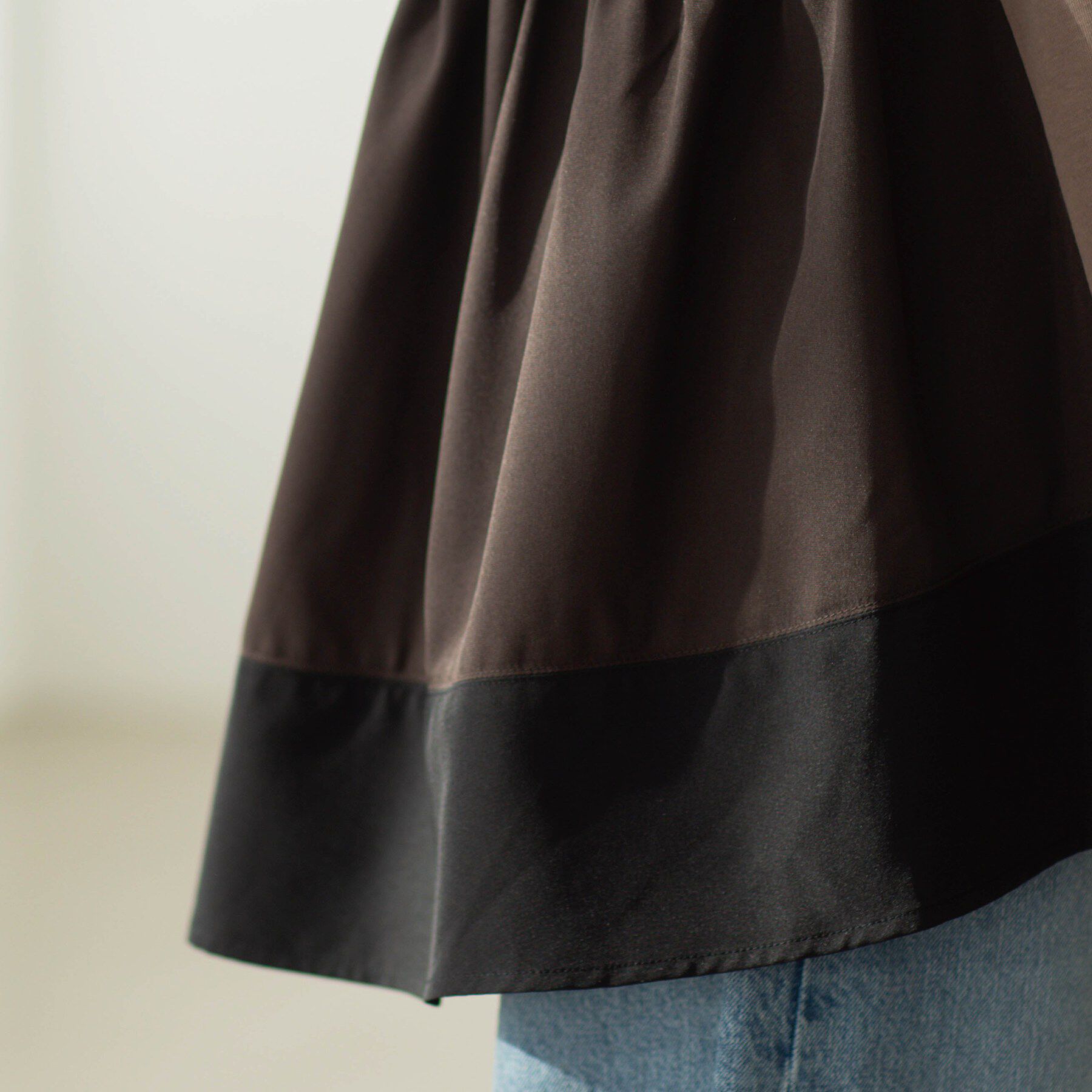 SHOO･LA･RUE「バックギャザーペプラムTシャツ」|Tシャツ・カットソー|