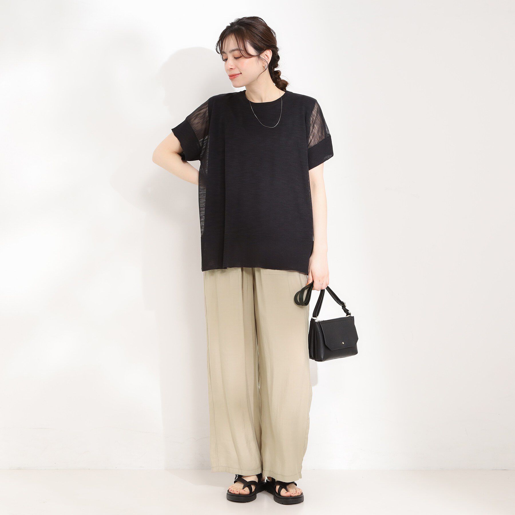 SHOO･LA･RUE「【洗える】イージーベイカーパンツ」|その他|