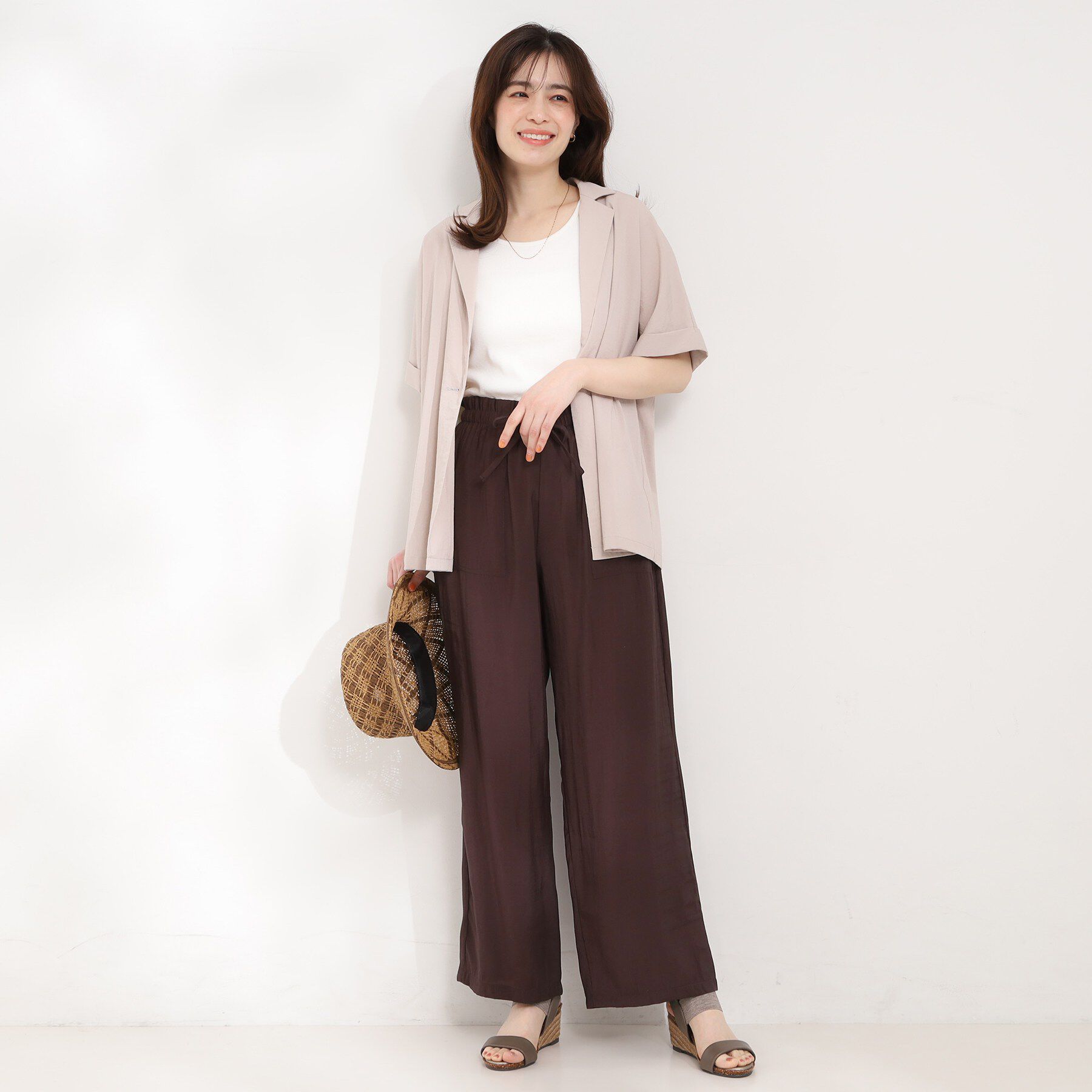 SHOO･LA･RUE「【洗える】イージーベイカーパンツ」|その他|