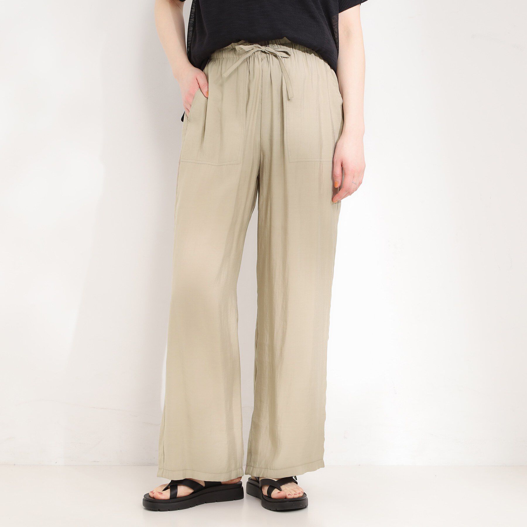 SHOO･LA･RUE「【洗える】イージーベイカーパンツ」|その他|