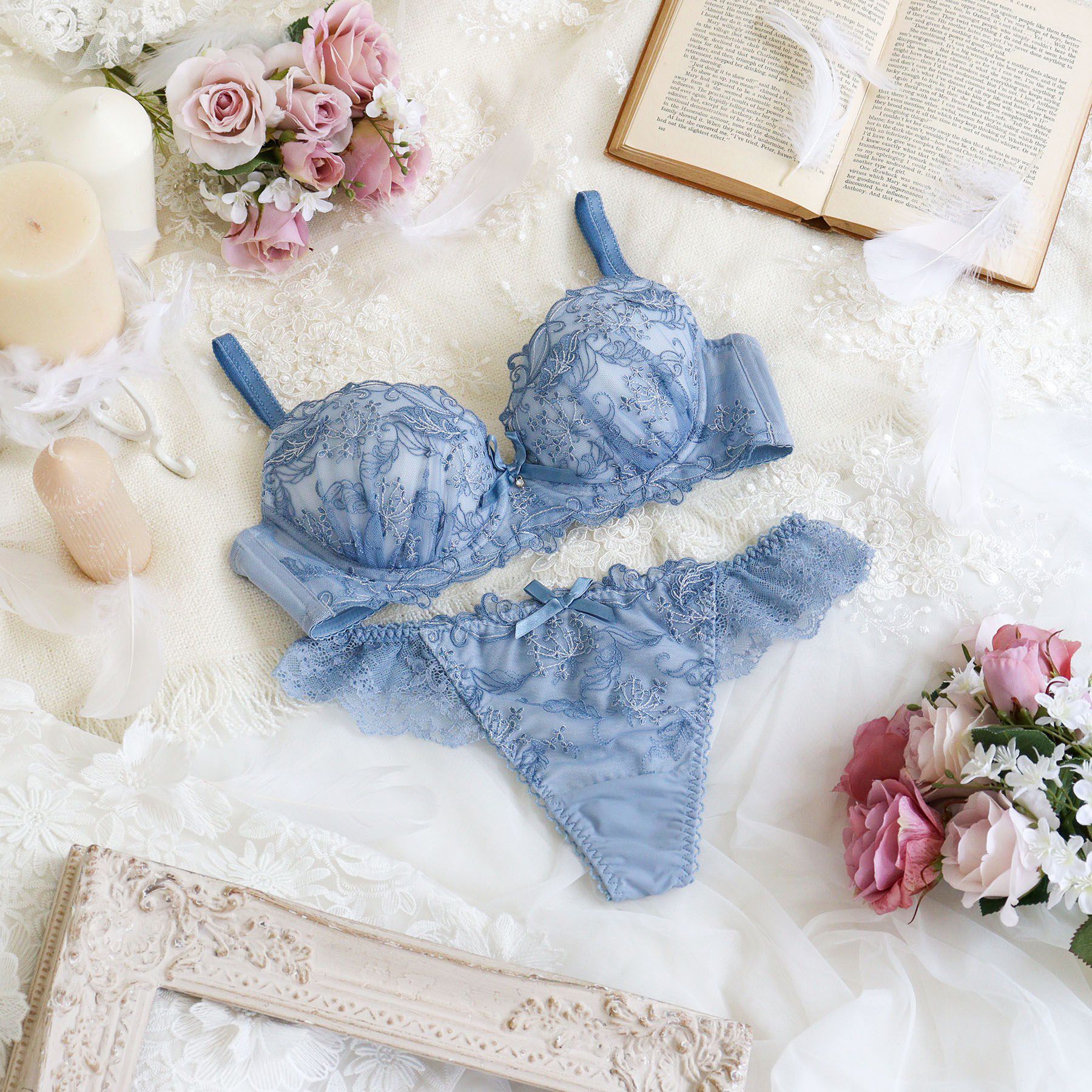 Risa Magli「ナンシー ブラジャー （B-C） ＜スウィートリッチ＞」|インナー|