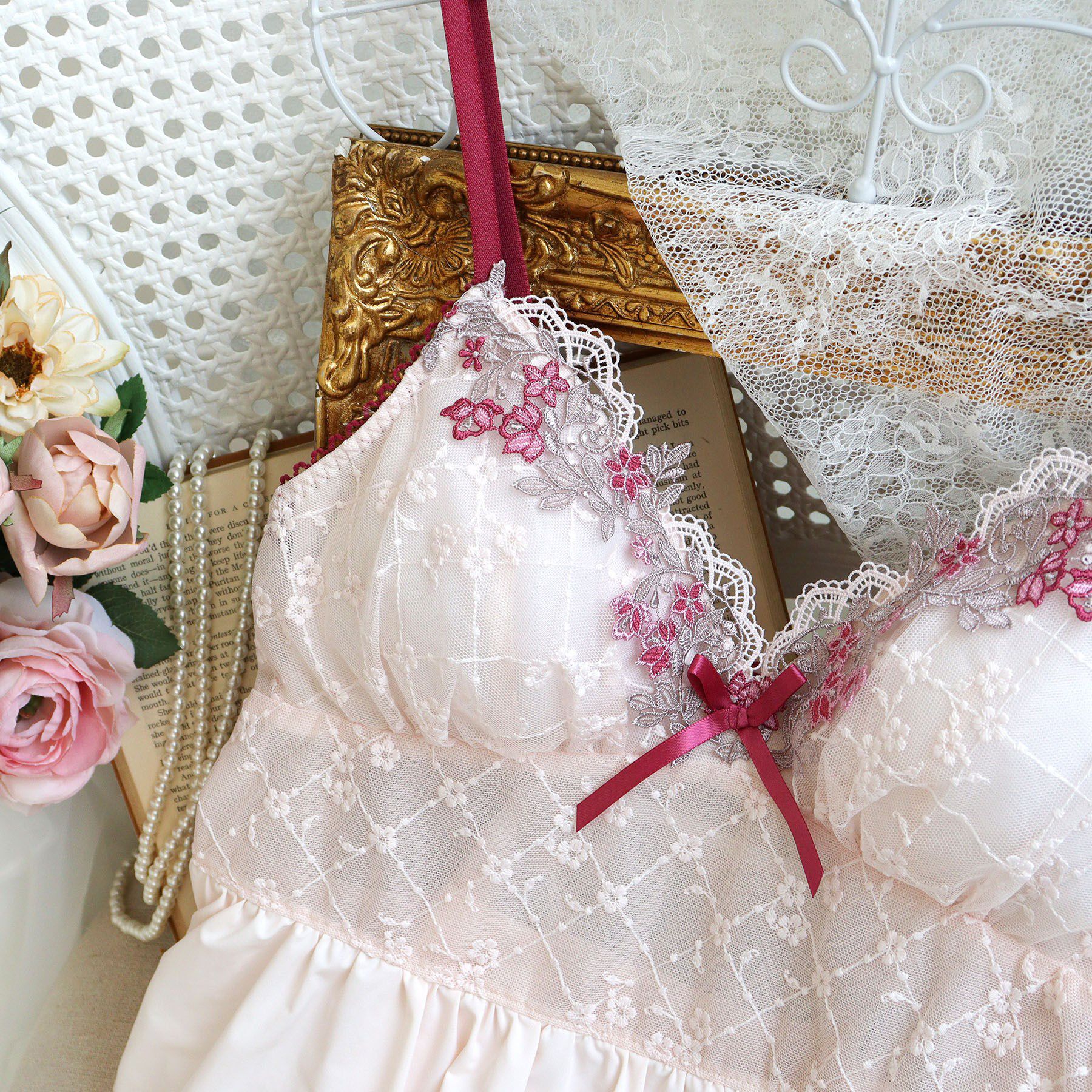 Risa Magli「ジニー カップ付キャミソール」|キャミソール|