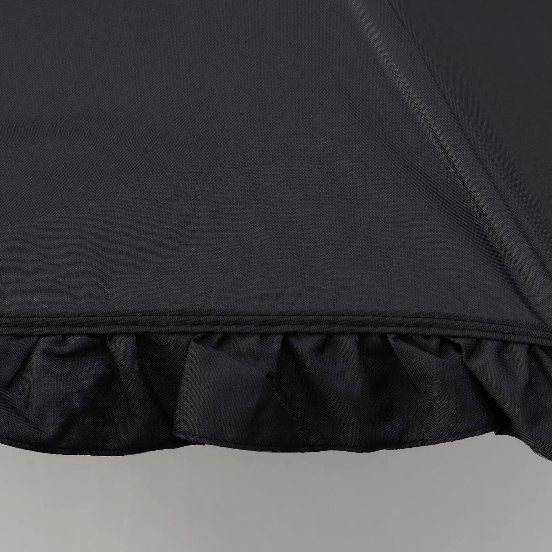 212 KITCHEN STORE「Wpc. 遮光クラシックフリル mini BK 日傘/長傘」|傘|