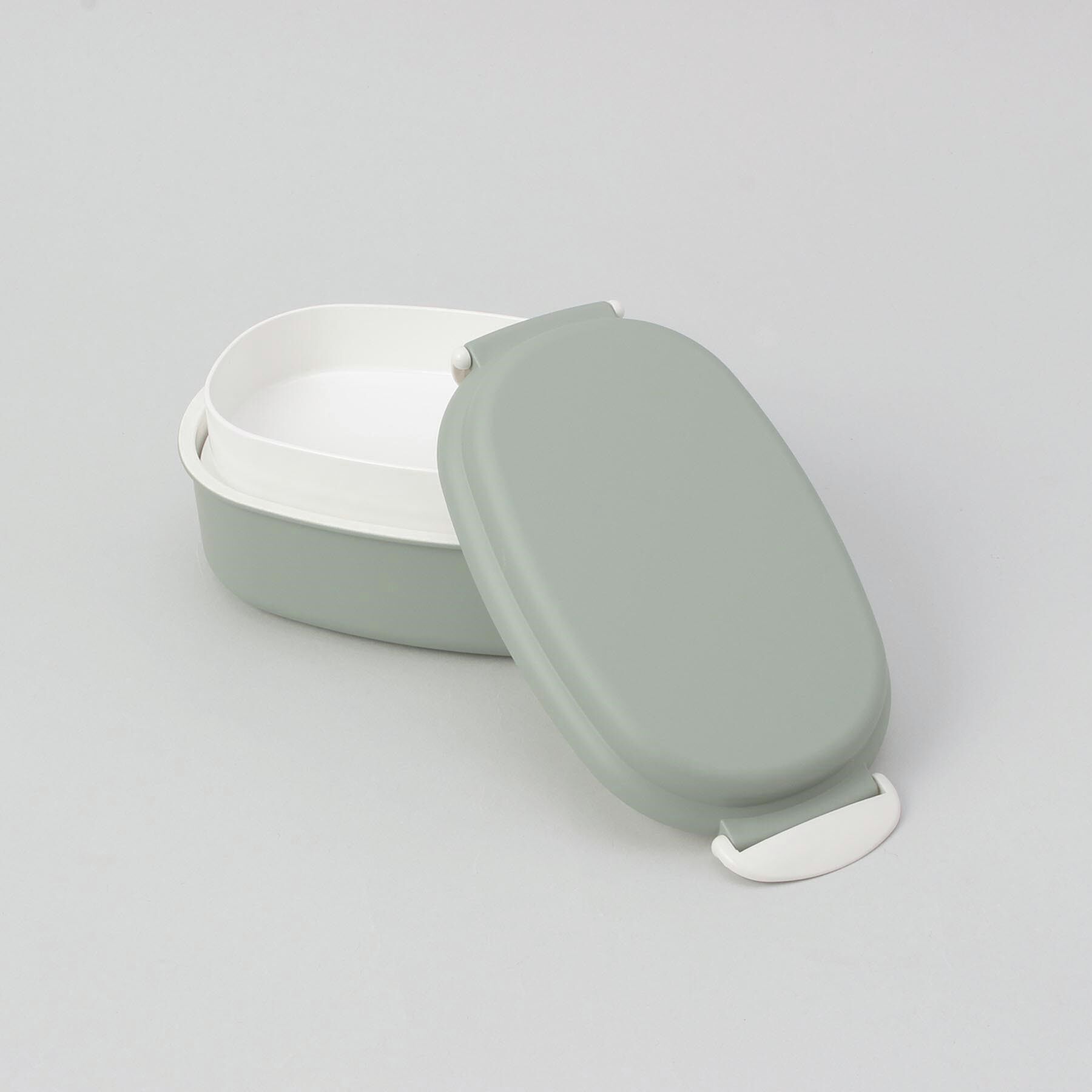 212 KITCHEN STORE「さっと洗えるお弁当箱 プレミアム 730 カーキグリーン」|食器・キッチングッズ|