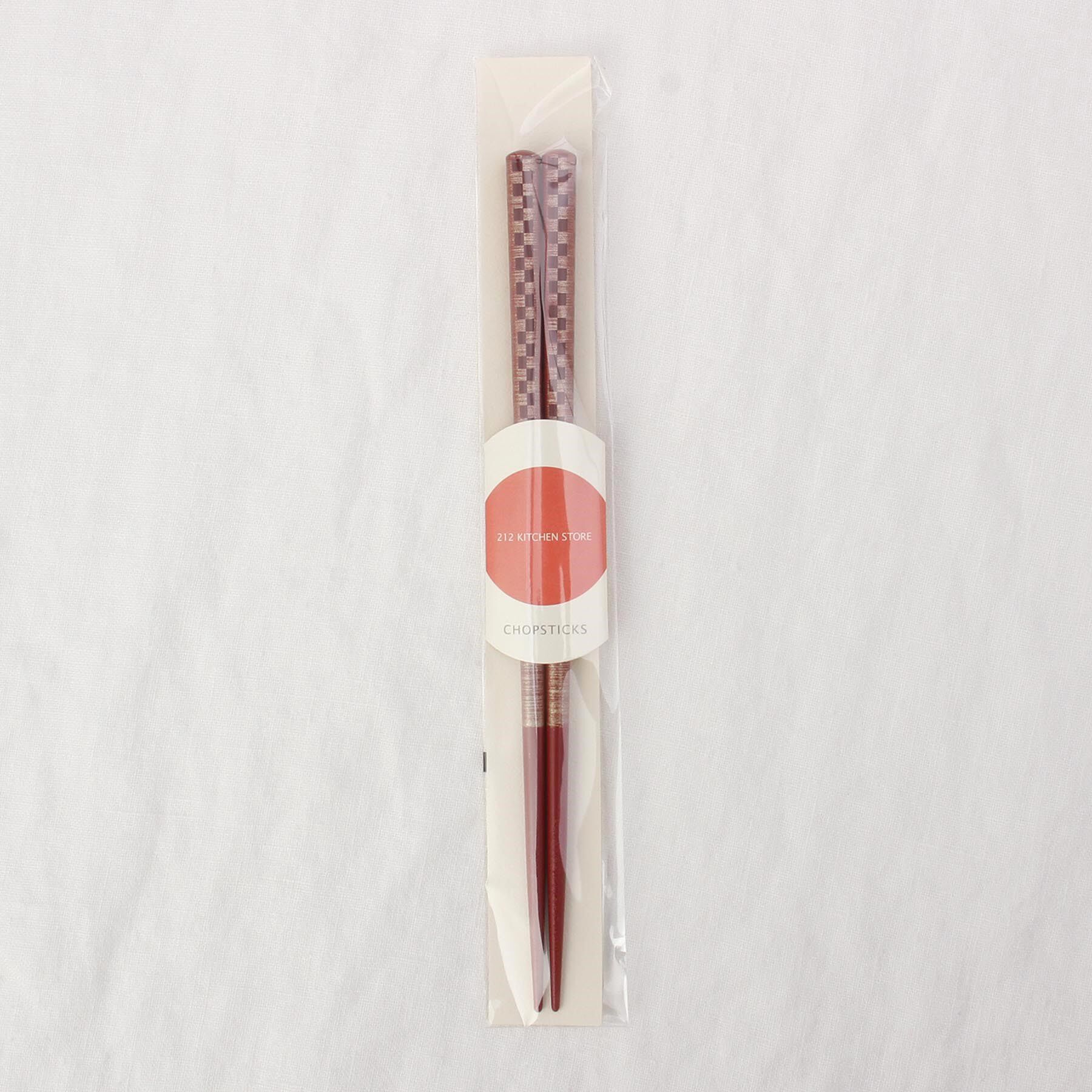 212 KITCHEN STORE「箸 食洗砂金市松 21.0」|食器・キッチングッズ|