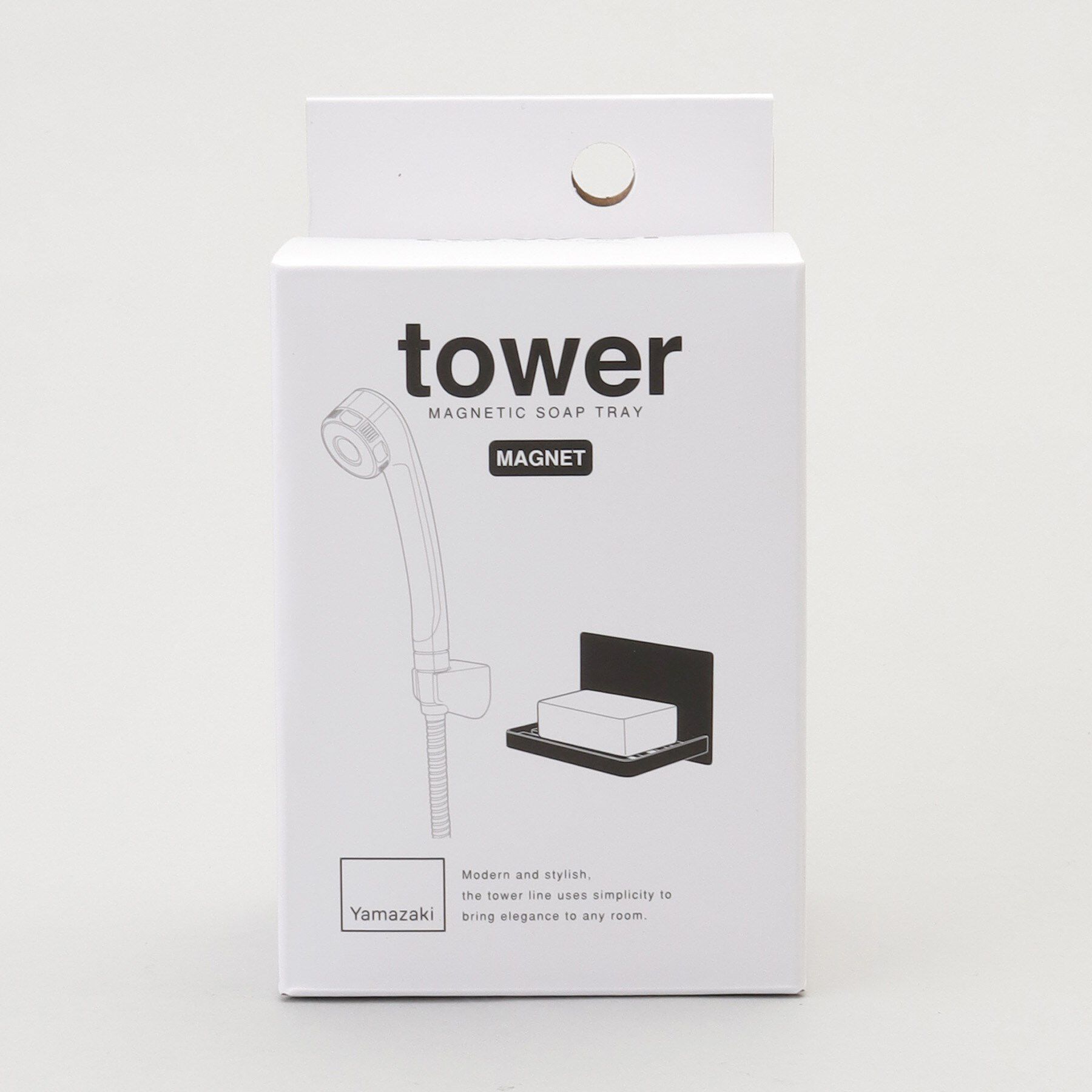 212 KITCHEN STORE「マグネットバスルーム　ソープトレー WH 山崎実業 ＜tower  タワー＞」|食器・キッチングッズ|