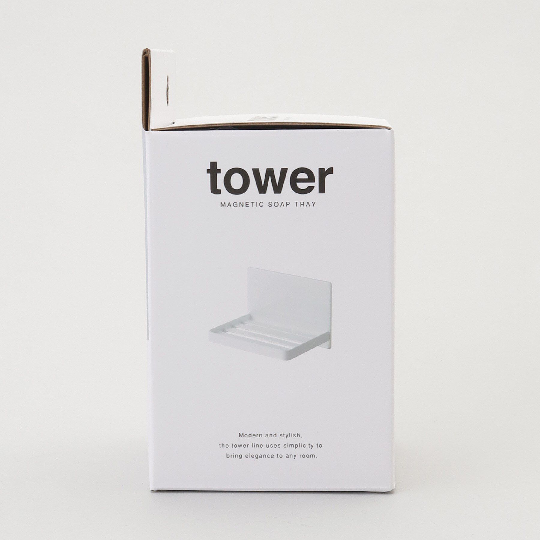 212 KITCHEN STORE「マグネットバスルーム　ソープトレー WH 山崎実業 ＜tower  タワー＞」|食器・キッチングッズ|