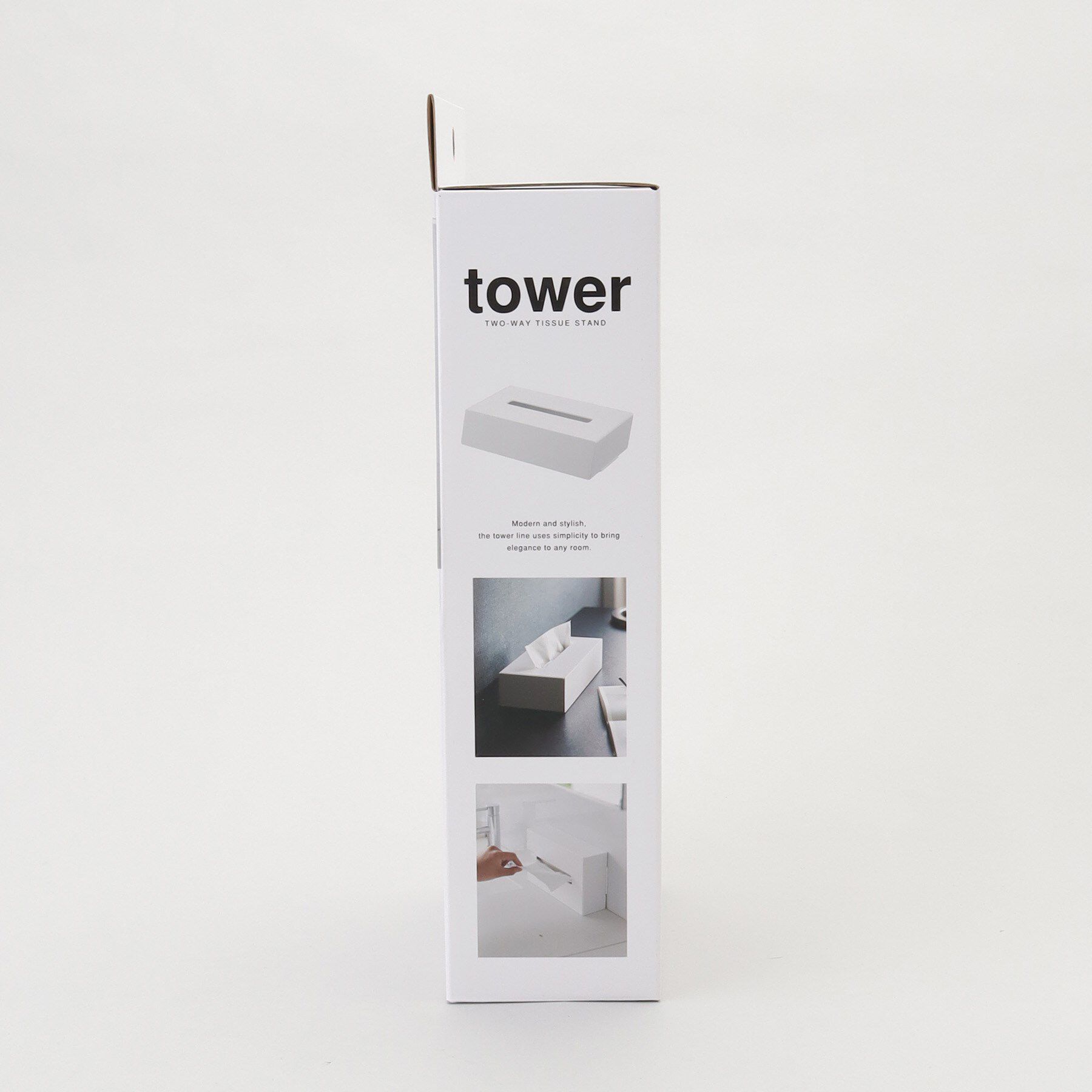 212 KITCHEN STORE「ツーウェイティッシュスタンド WH 山崎実業 ＜tower  タワー＞」|食器・キッチングッズ|