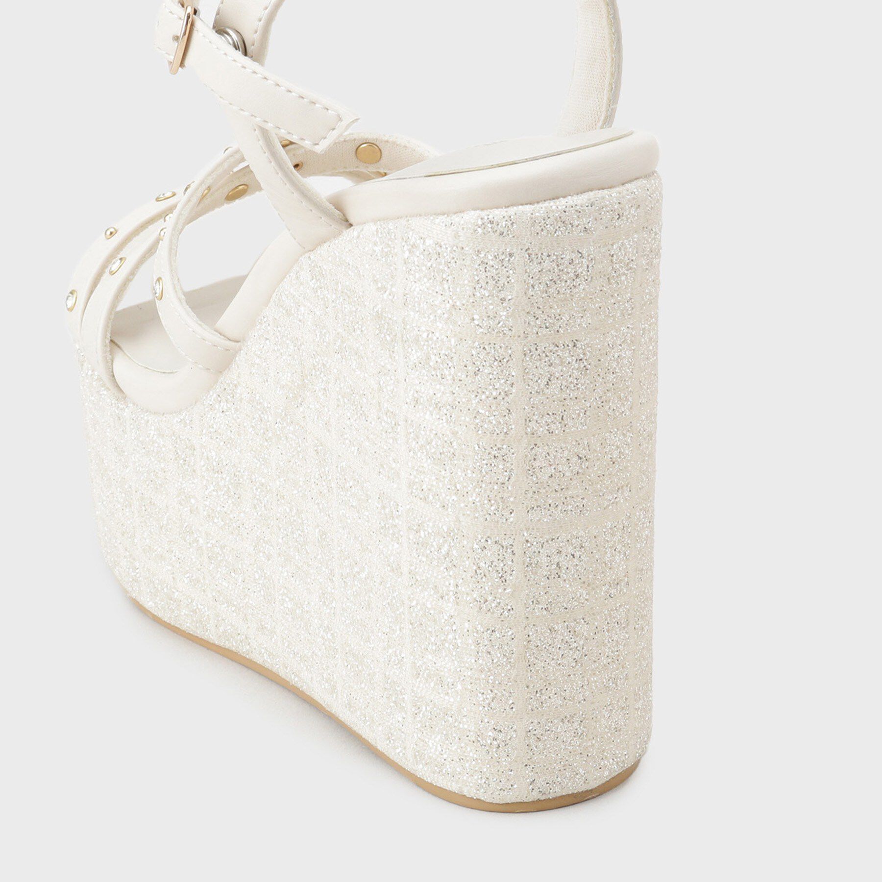 ESPERANZA「ビジュースタッズウェッジサンダル」|サンダル|