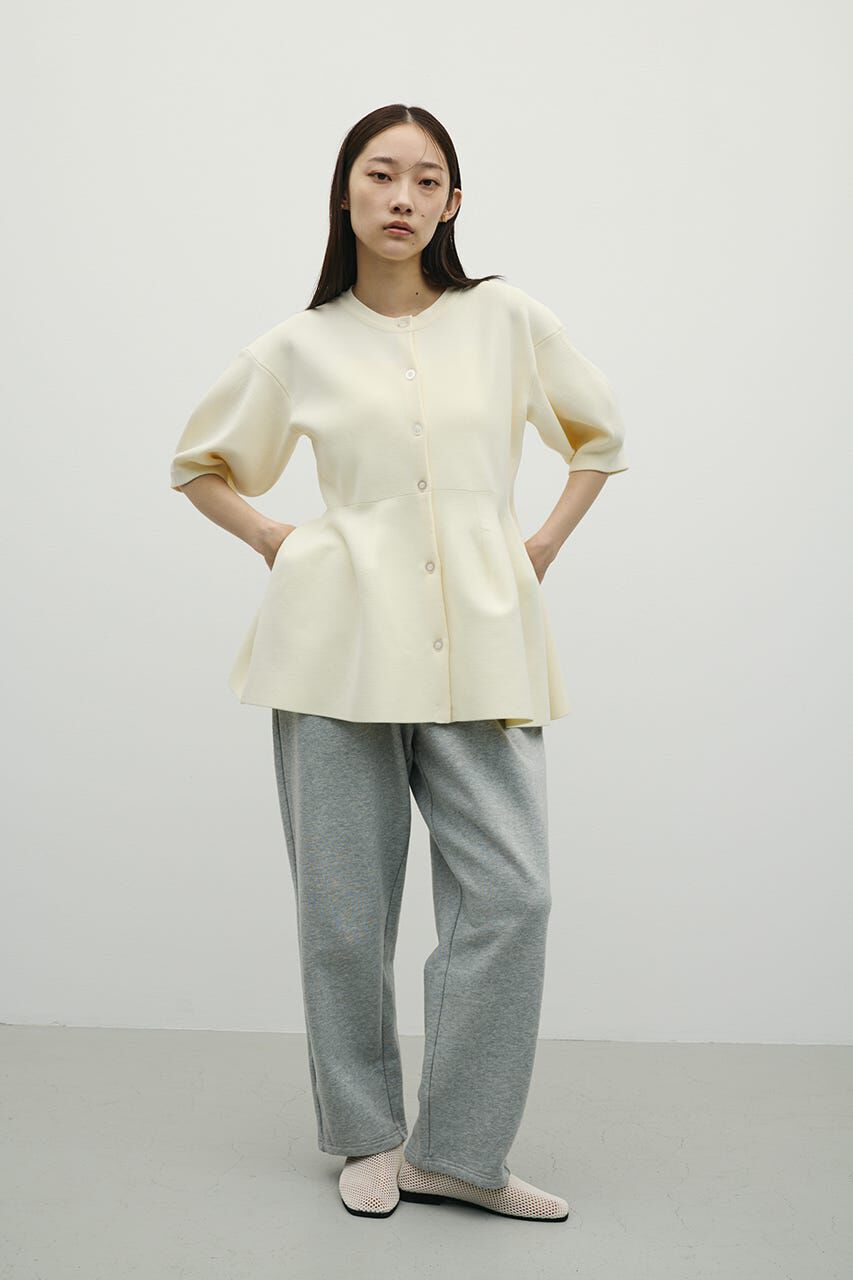 STYLEMIXER「ペプラムフォルムスリーブカーデ」|ニット・セーター|