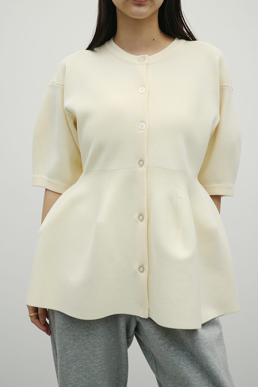 STYLEMIXER「ペプラムフォルムスリーブカーデ」|ニット・セーター|