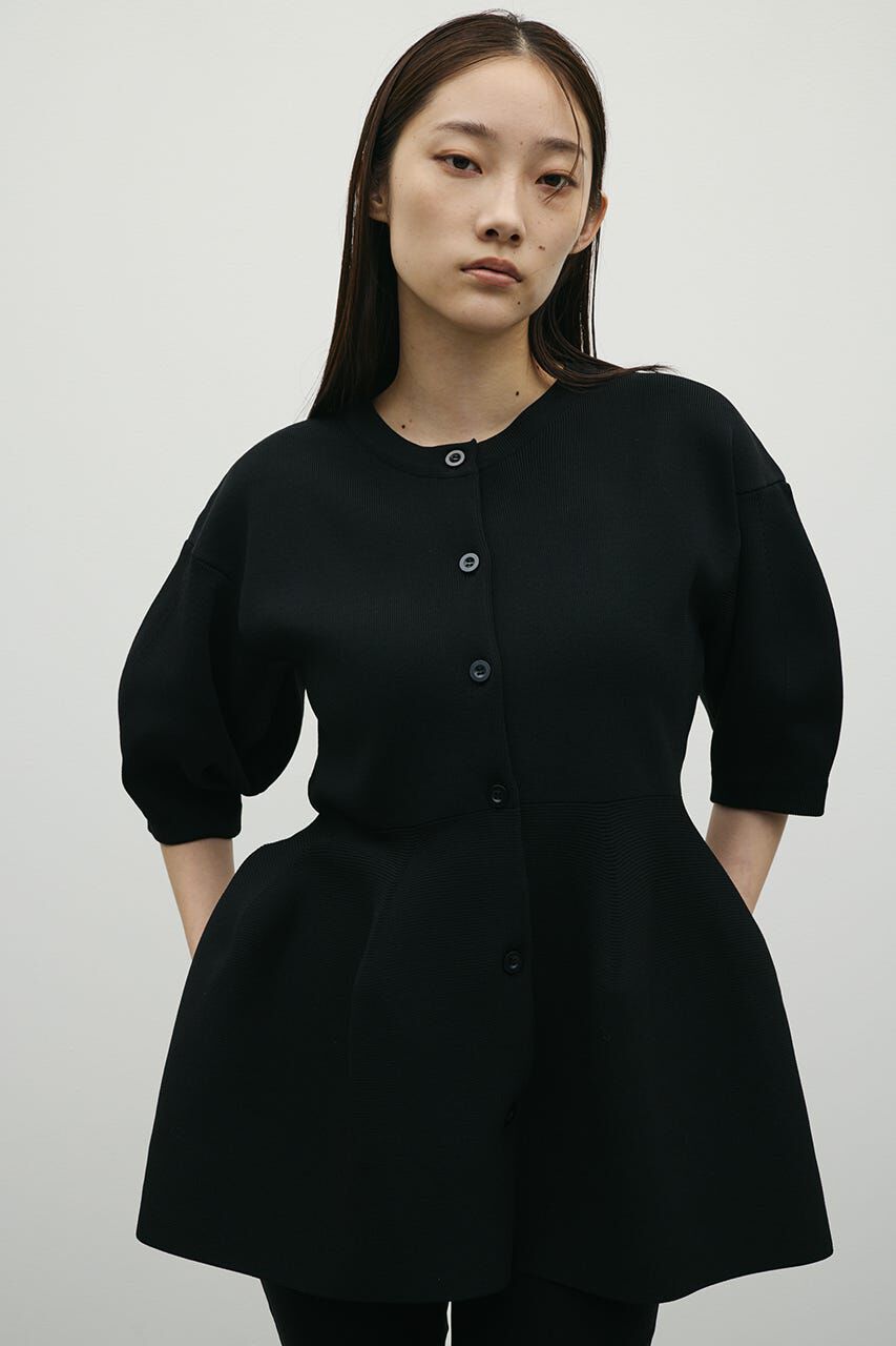 STYLEMIXER「ペプラムフォルムスリーブカーデ」|ニット・セーター|