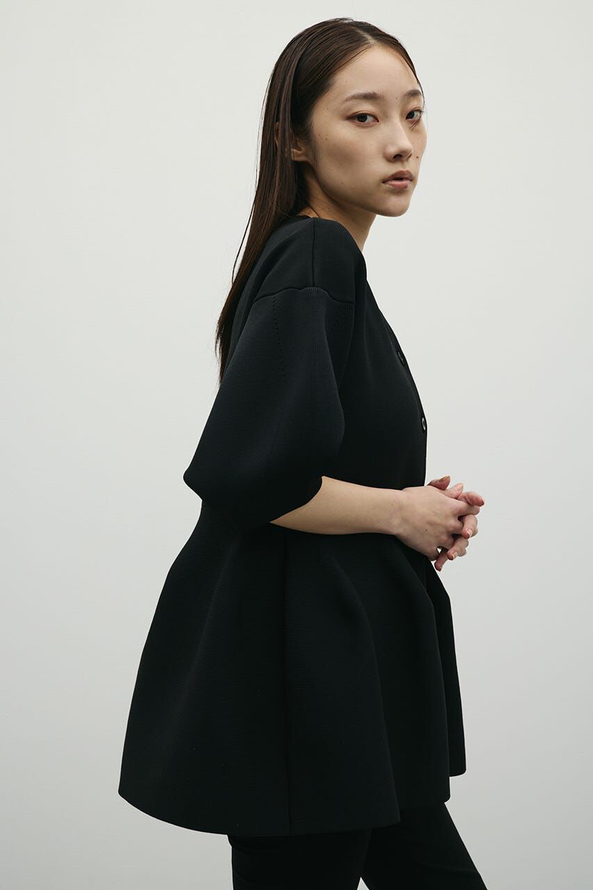 STYLEMIXER「ペプラムフォルムスリーブカーデ」|ニット・セーター|