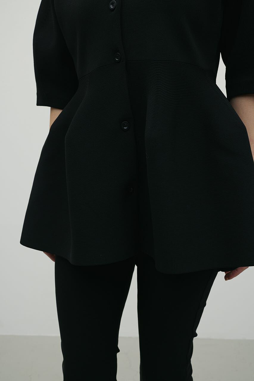 STYLEMIXER「ペプラムフォルムスリーブカーデ」|ニット・セーター|