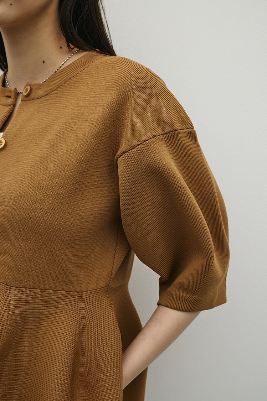 STYLEMIXER「ペプラムフォルムスリーブカーデ」|ニット・セーター|