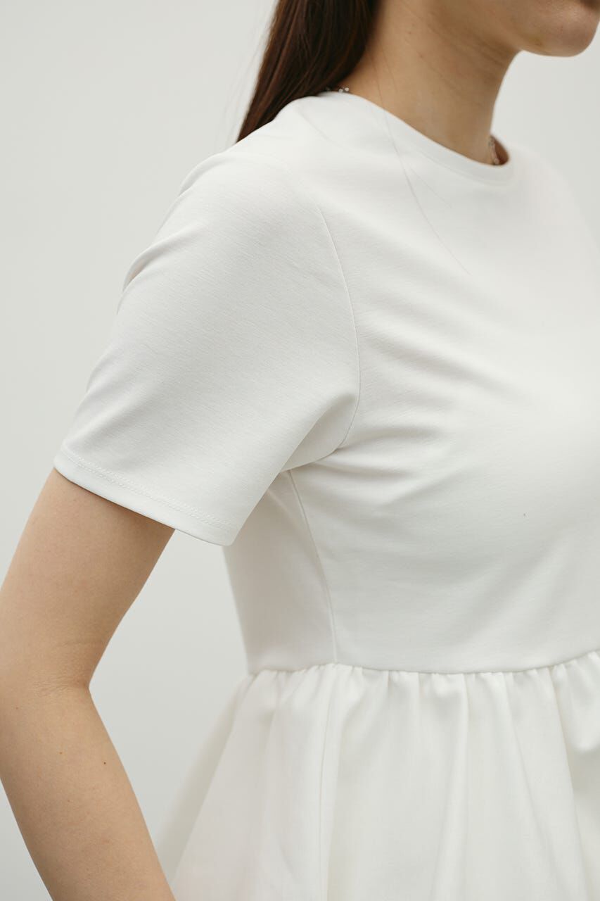 STYLEMIXER「ヘムバルーンカットトップ」|Tシャツ・カットソー|