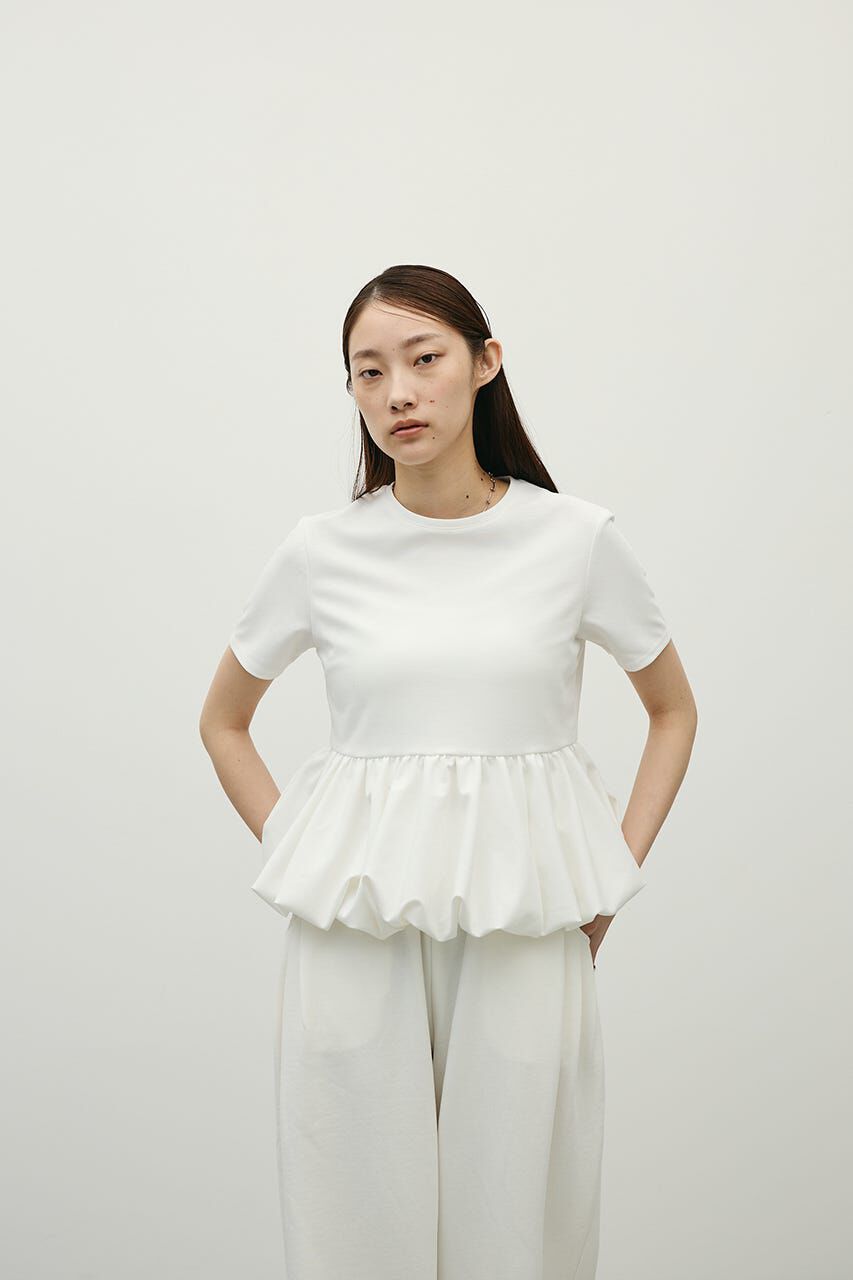 STYLEMIXER「ヘムバルーンカットトップ」|Tシャツ・カットソー|