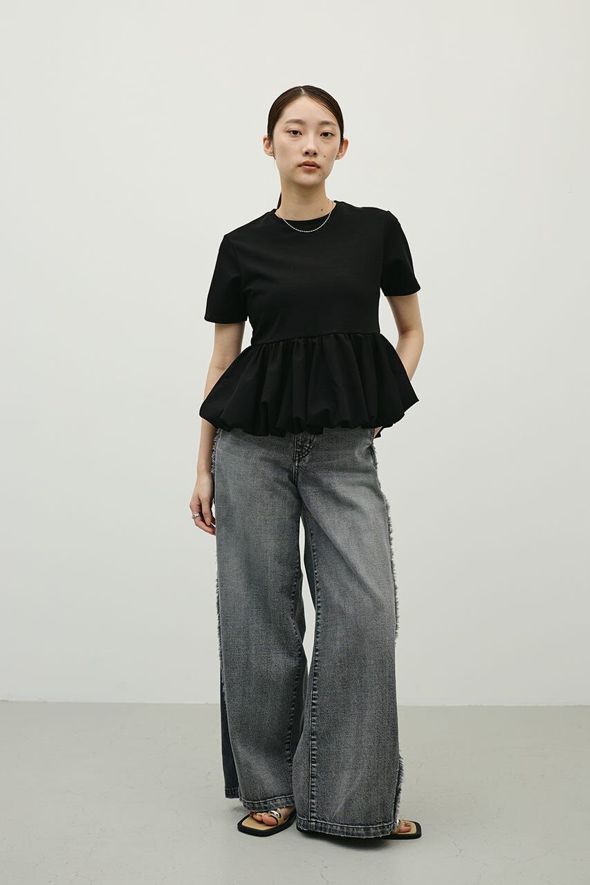 STYLEMIXER「ヘムバルーンカットトップ」|Tシャツ・カットソー|