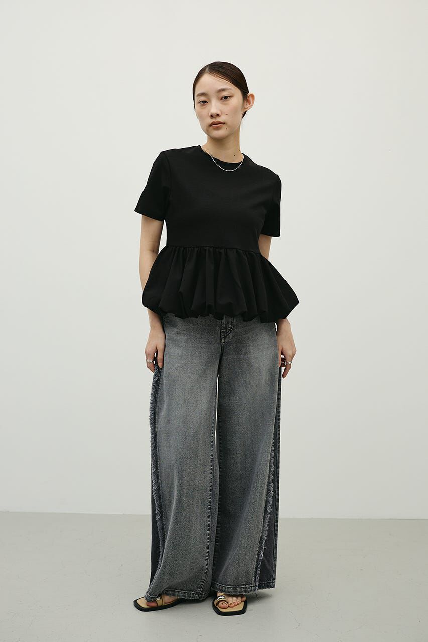 STYLEMIXER「ヘムバルーンカットトップ」|Tシャツ・カットソー|