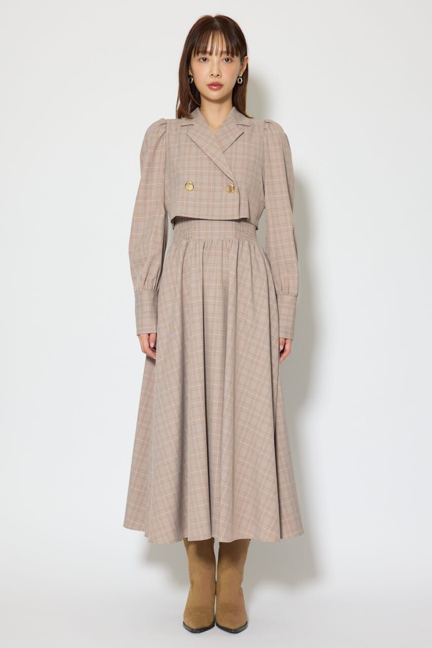 rienda「テーラードデザインロングワンピース」|ワンピース|