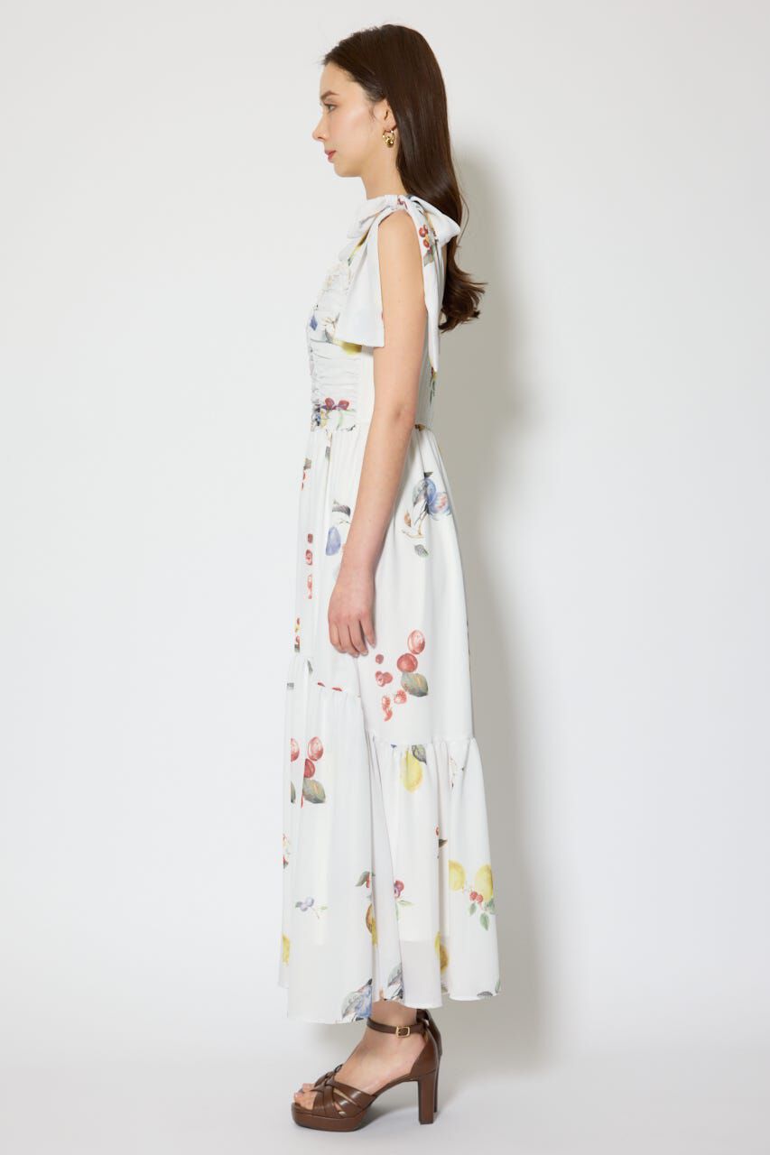 rienda「リボンディティールティアードキャミワンピース」|ワンピース|