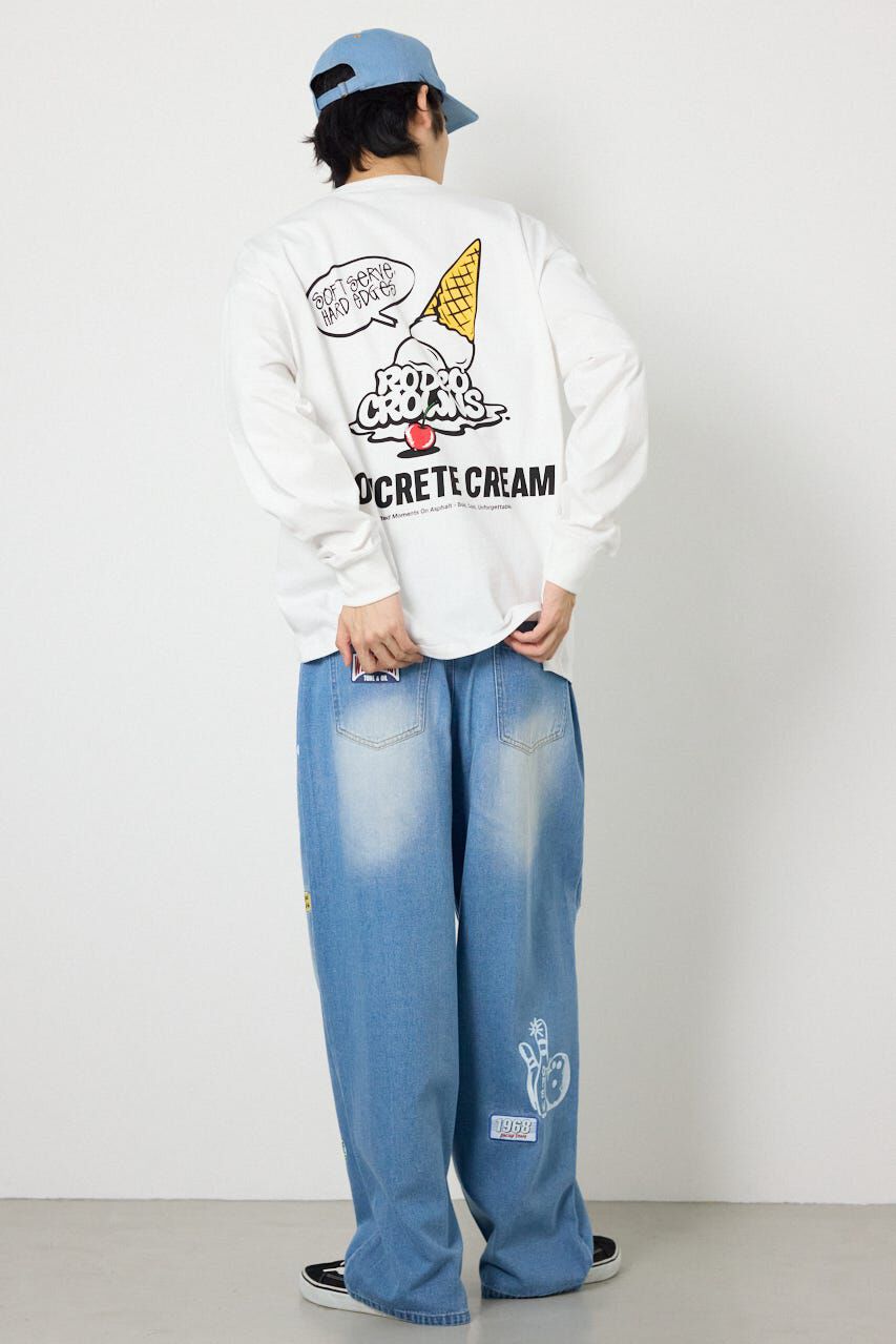 RODEO CROWNS「melting長袖Tシャツ」|Tシャツ・カットソー|