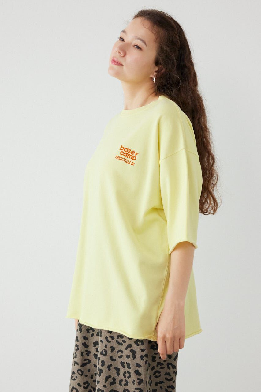 RODEO CROWNS「ミニ裏毛ハーフスリーブトップス」|Tシャツ・カットソー|