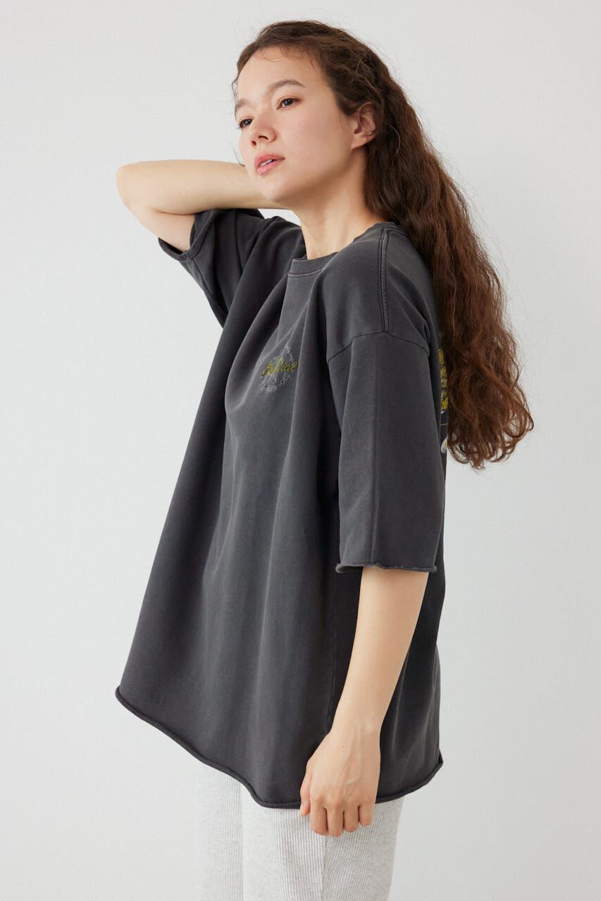 RODEO CROWNS「ミニ裏毛ハーフスリーブトップス」|Tシャツ・カットソー|